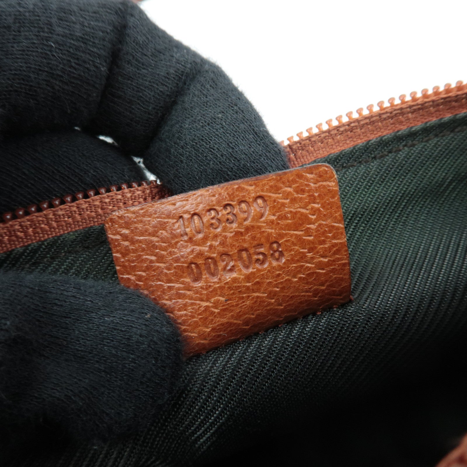 GUCCI Small Shoulder Bag GG Canvas Leather Beige 103399