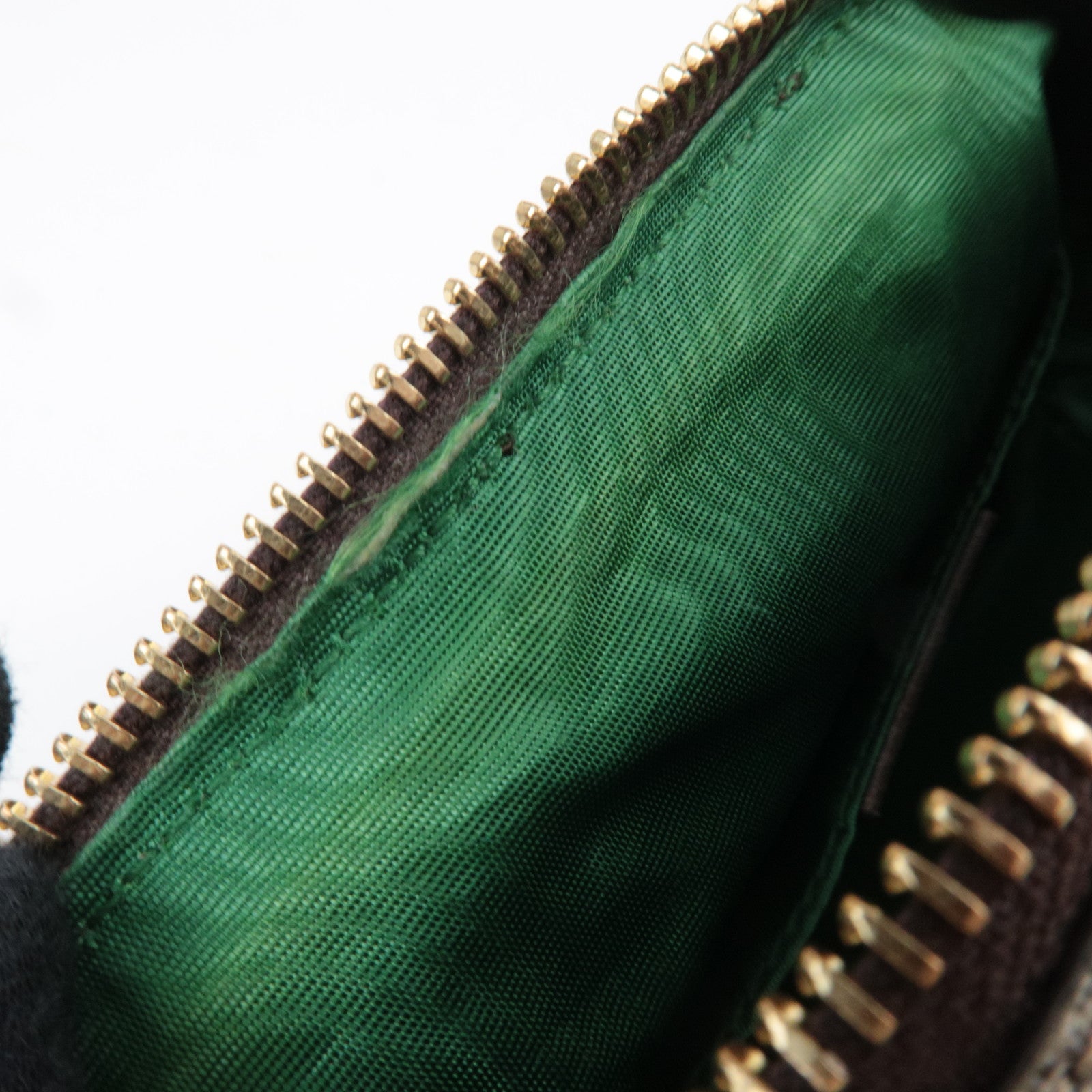 GUCCI Ophidia Cosmetic Pouch GG Supreme Leather Beige 548393