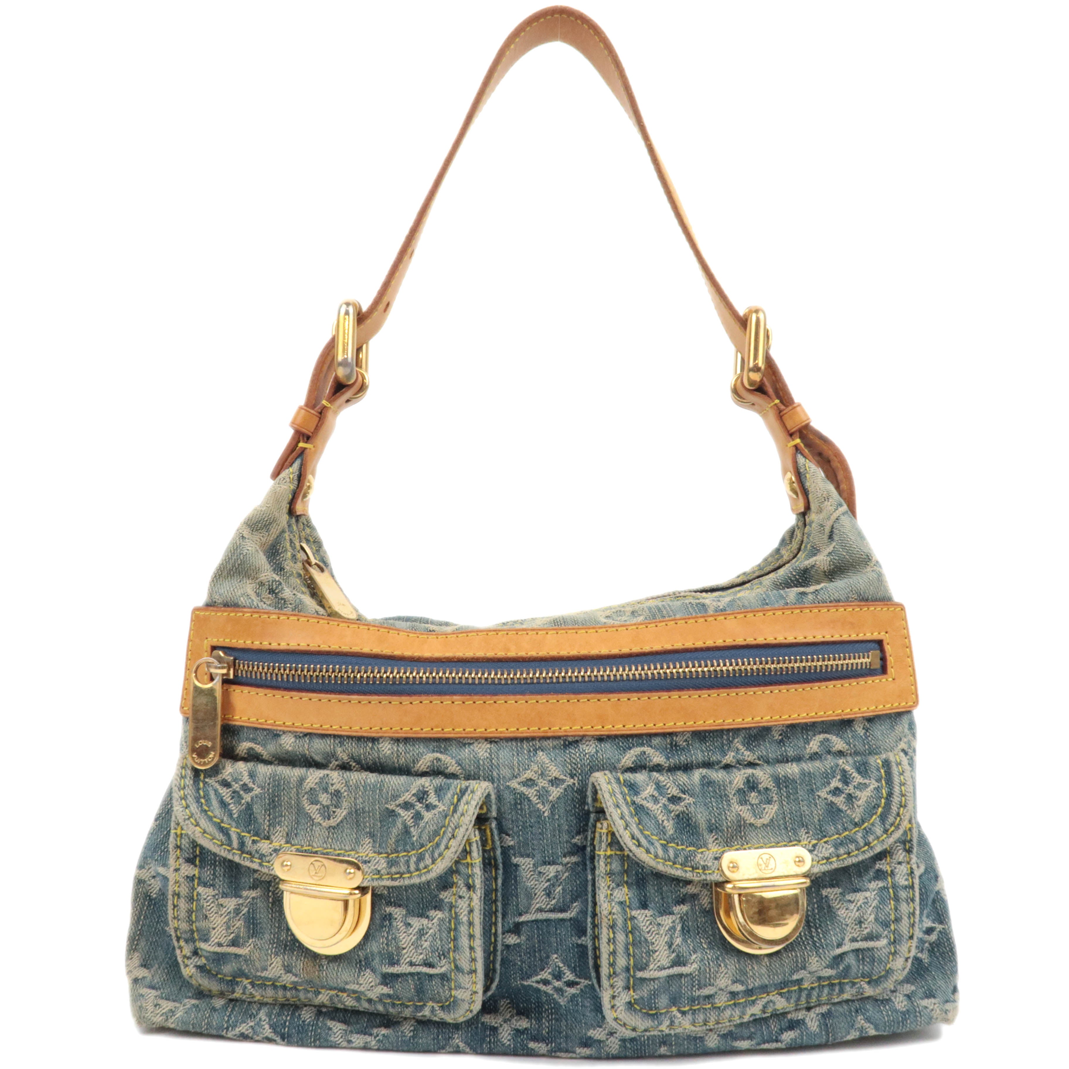 Louis Vuitton Monogram Denim Baggy PM Shoulder Bag M9504987121