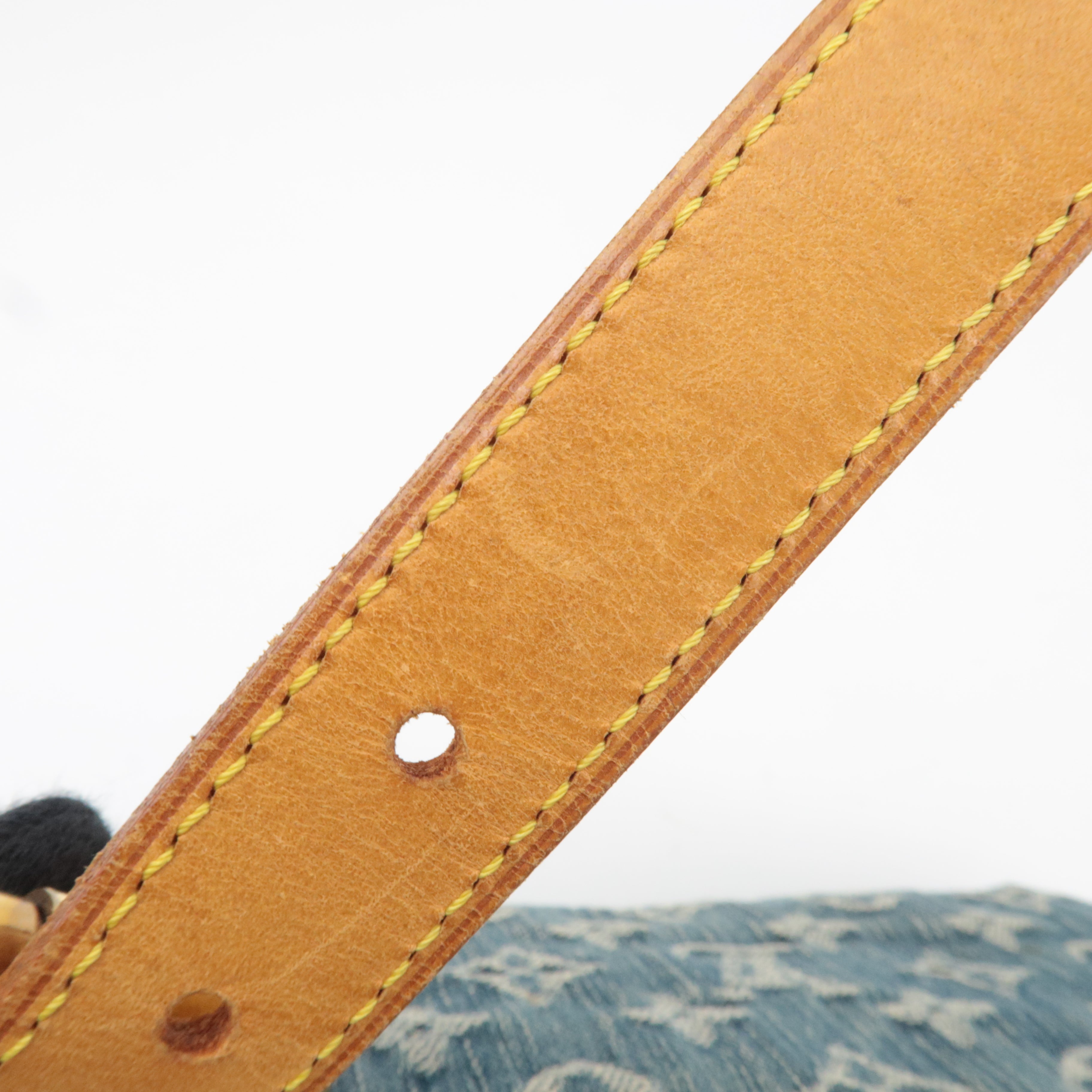 Louis Vuitton Monogram Denim Baggy PM Shoulder Bag M95049