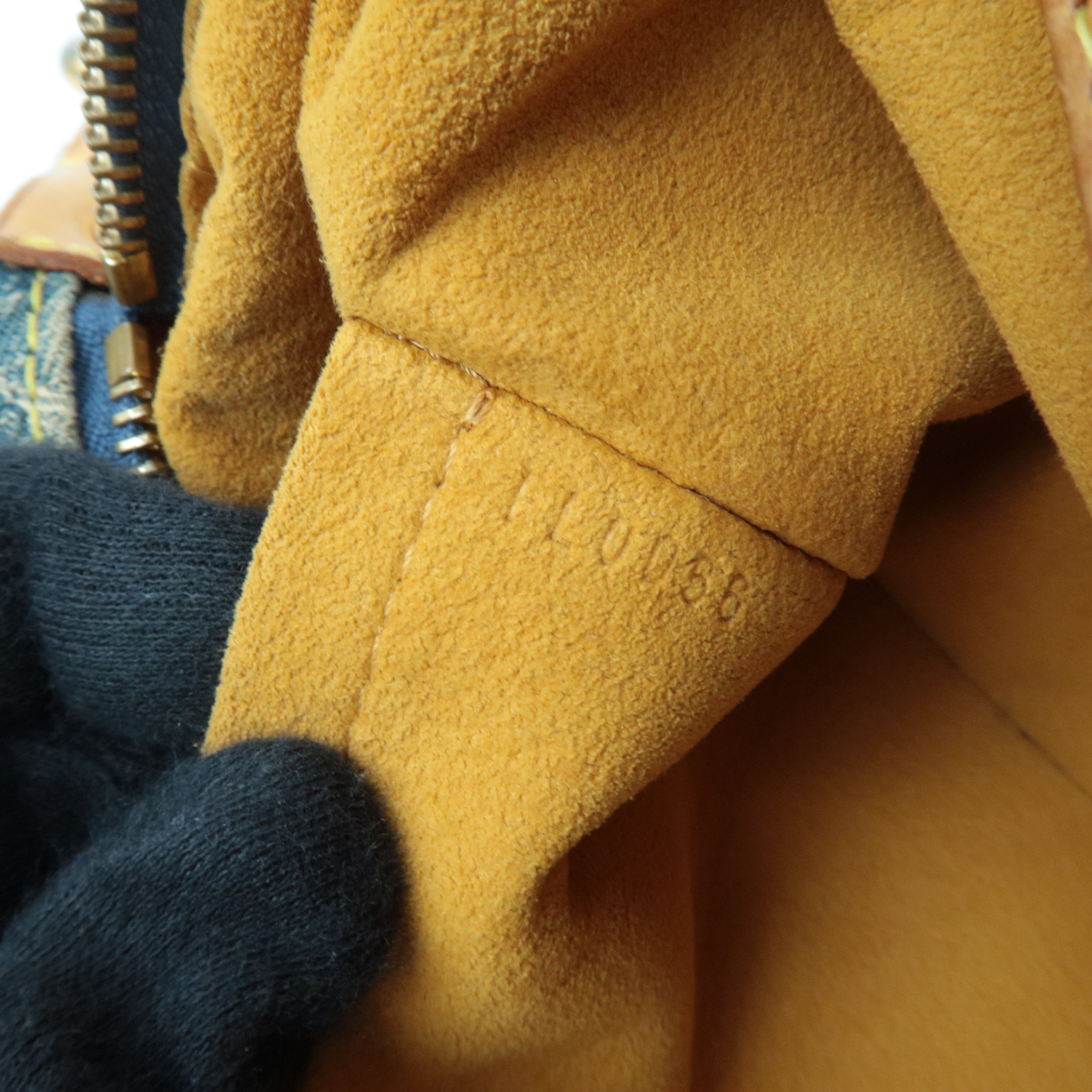 Louis Vuitton Monogram Denim Baggy PM Shoulder Bag M95049