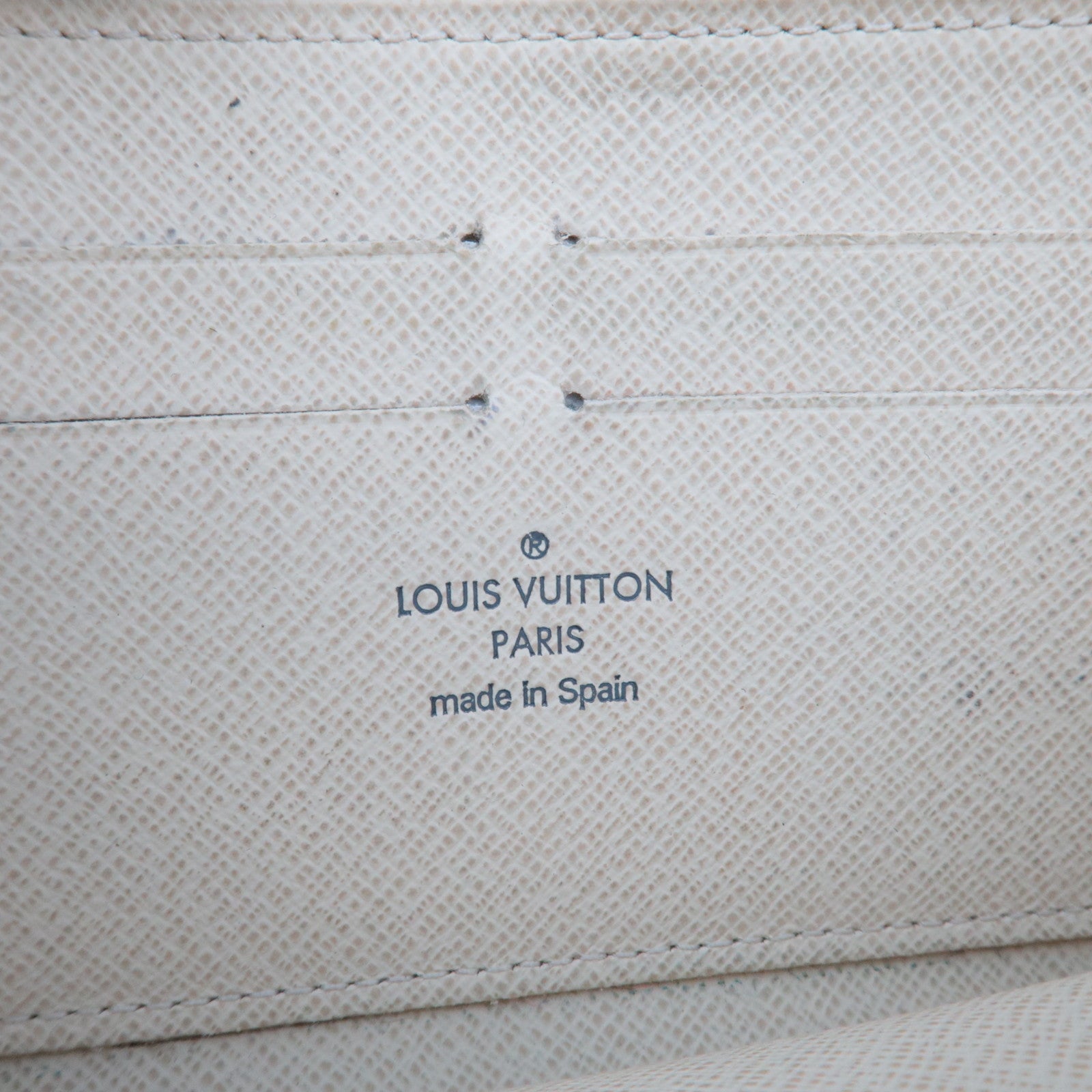 Louis Vuitton Damier Azur Zippy Long Wallet N60019