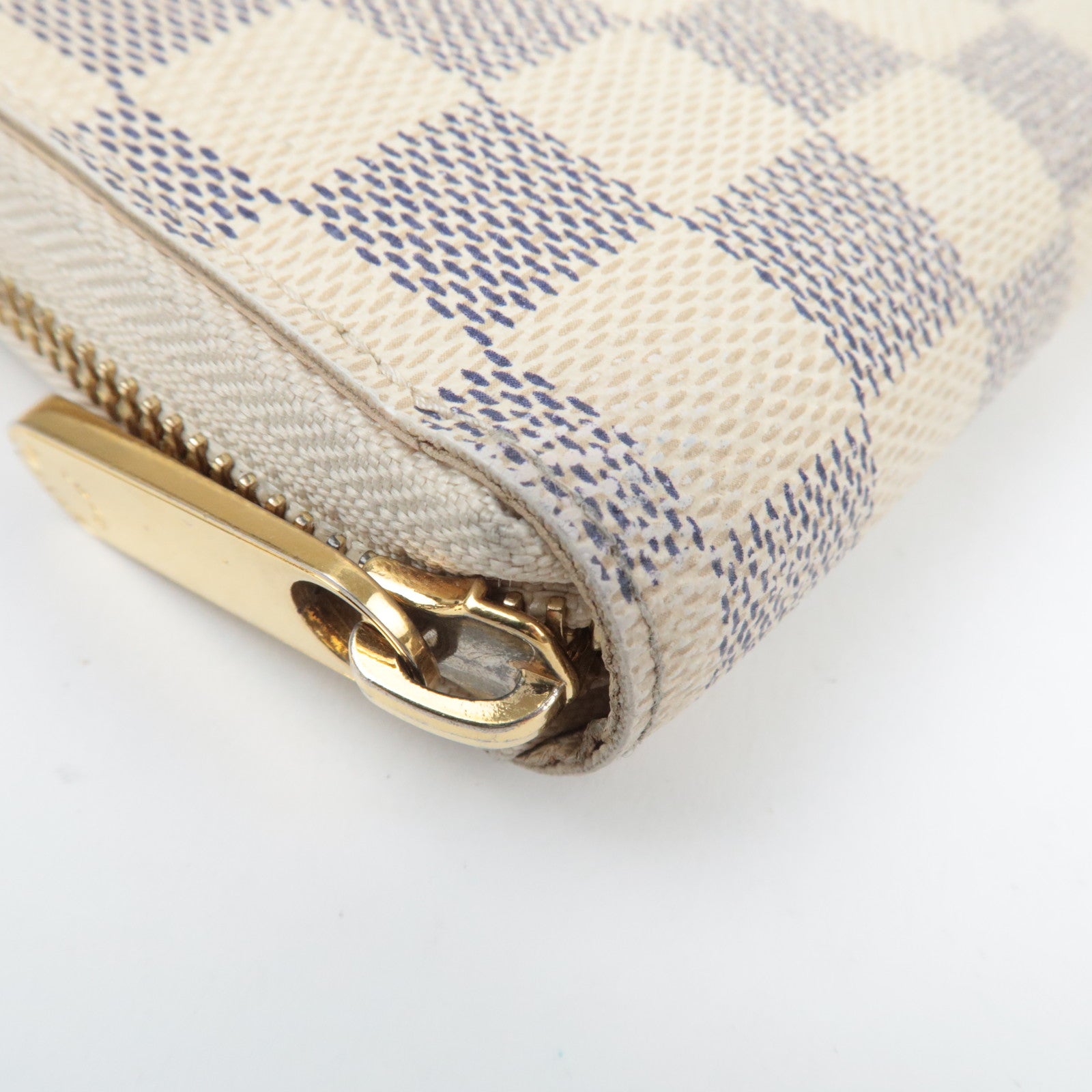 Louis Vuitton Damier Azur Zippy Long Wallet N60019