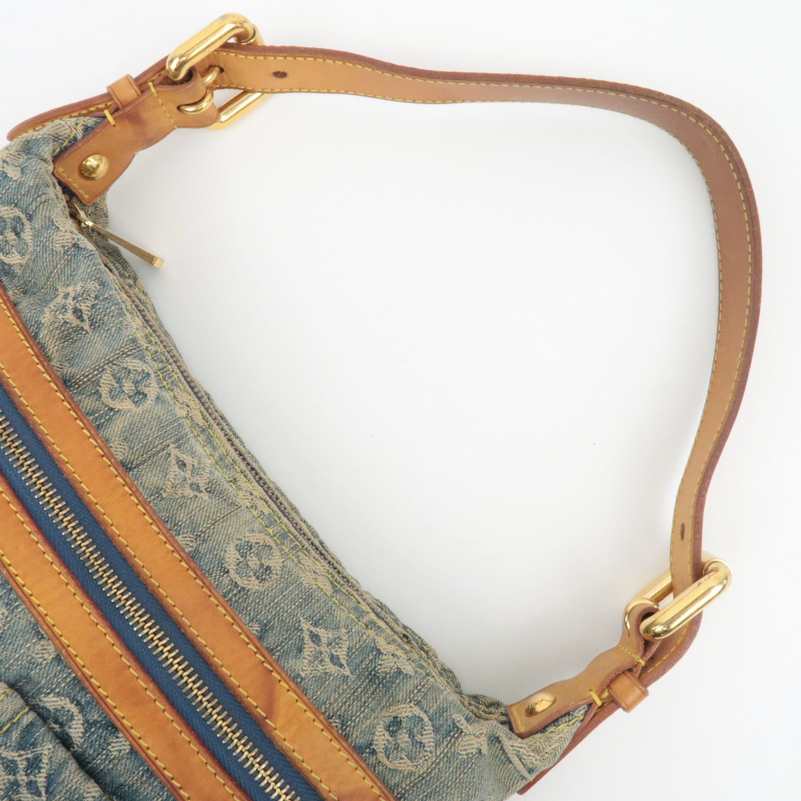 Louis Vuitton Monogram Denim Baggy PM Shoulder Bag M95049