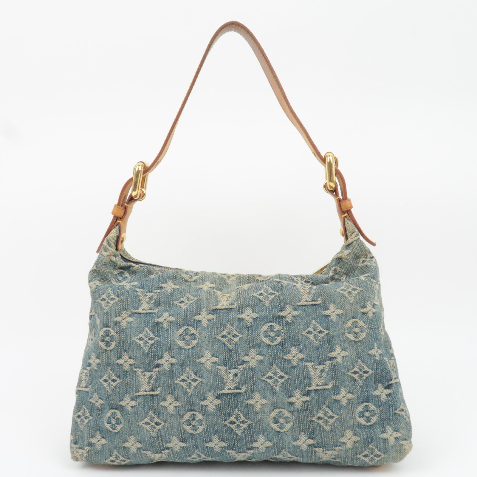 Louis Vuitton Monogram Denim Baggy PM Shoulder Bag M95049