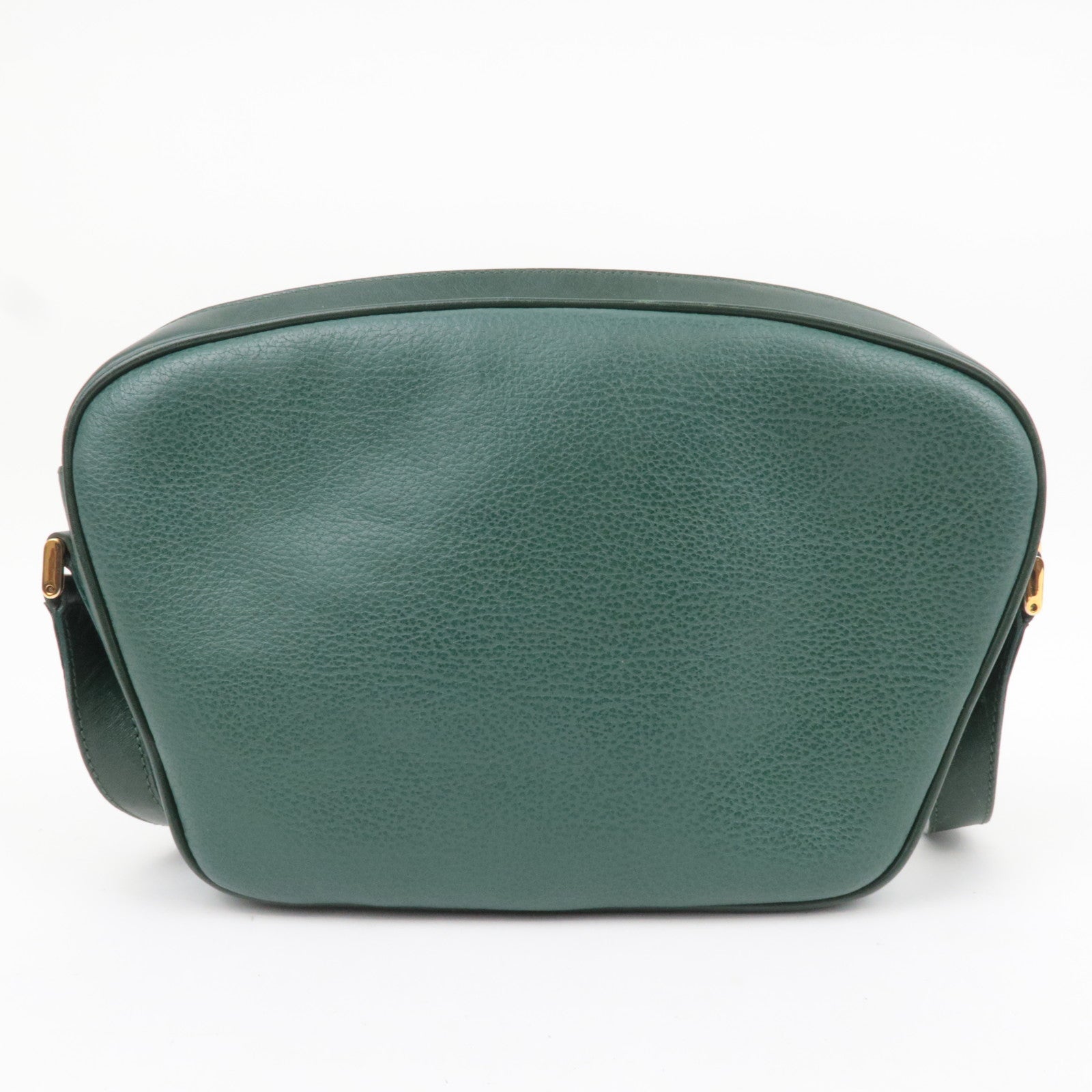 GUCCI Old Gucci Leather Shoulder BagGreen 001.093.1050