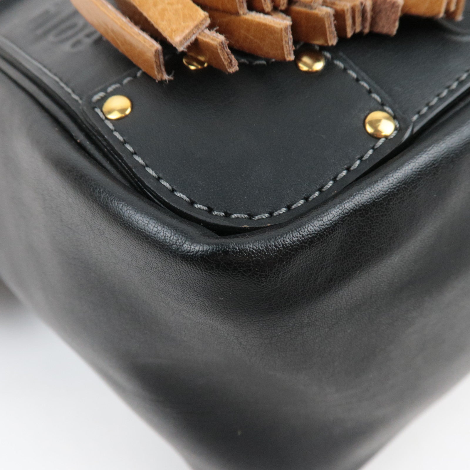 Chloe Eden Leather Tote Bag Black