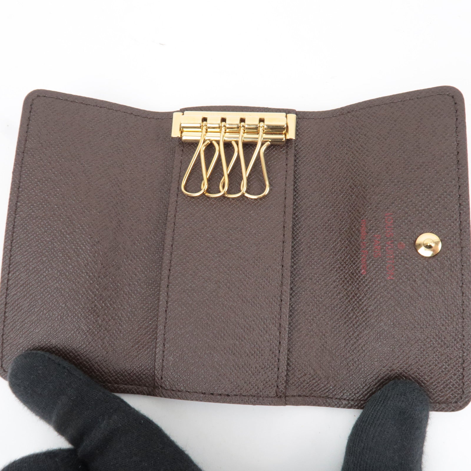 Louis Vuitton Damier Multi Cles 4 Key Case N62631