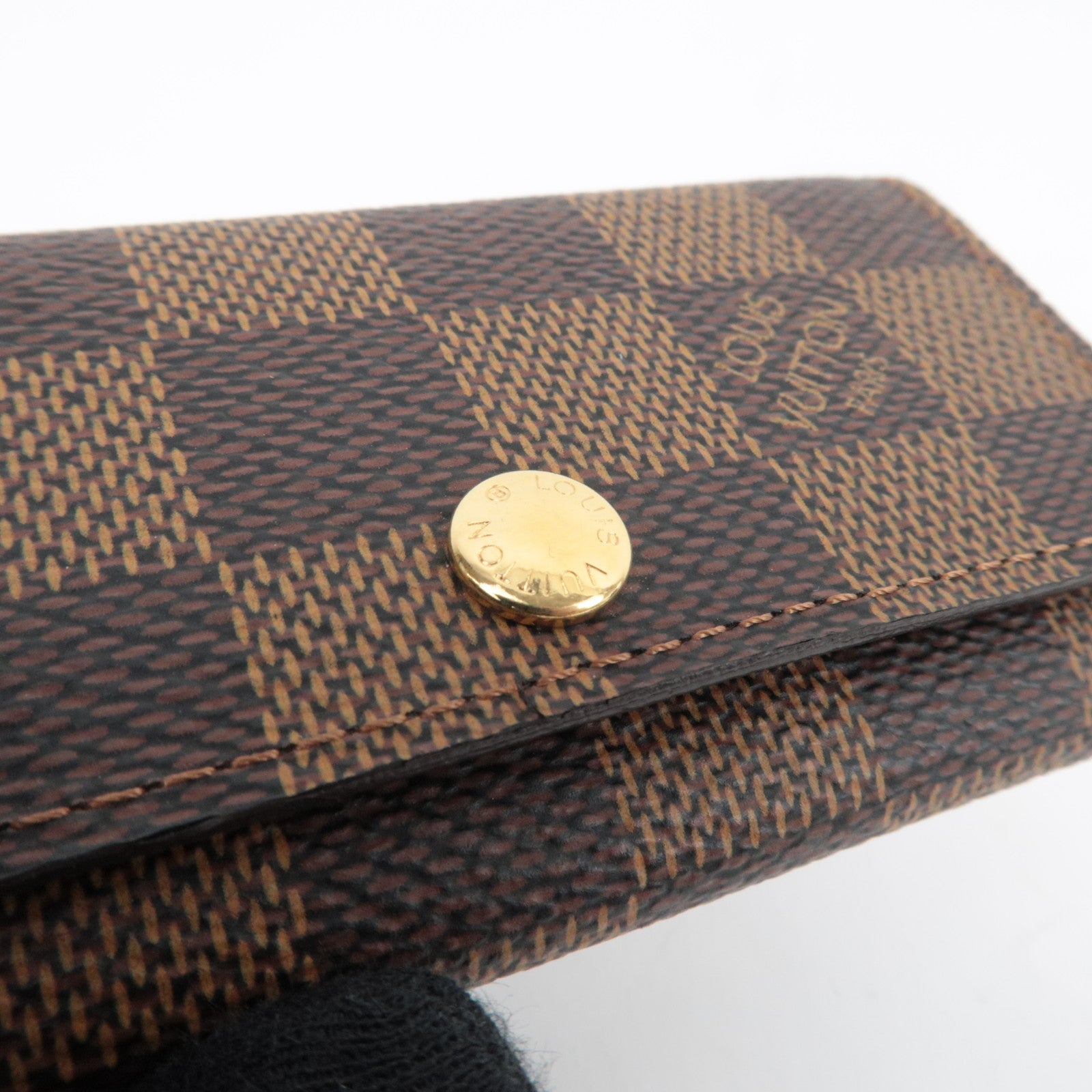 Louis Vuitton Damier Multi Cles 4 Key Case N62631
