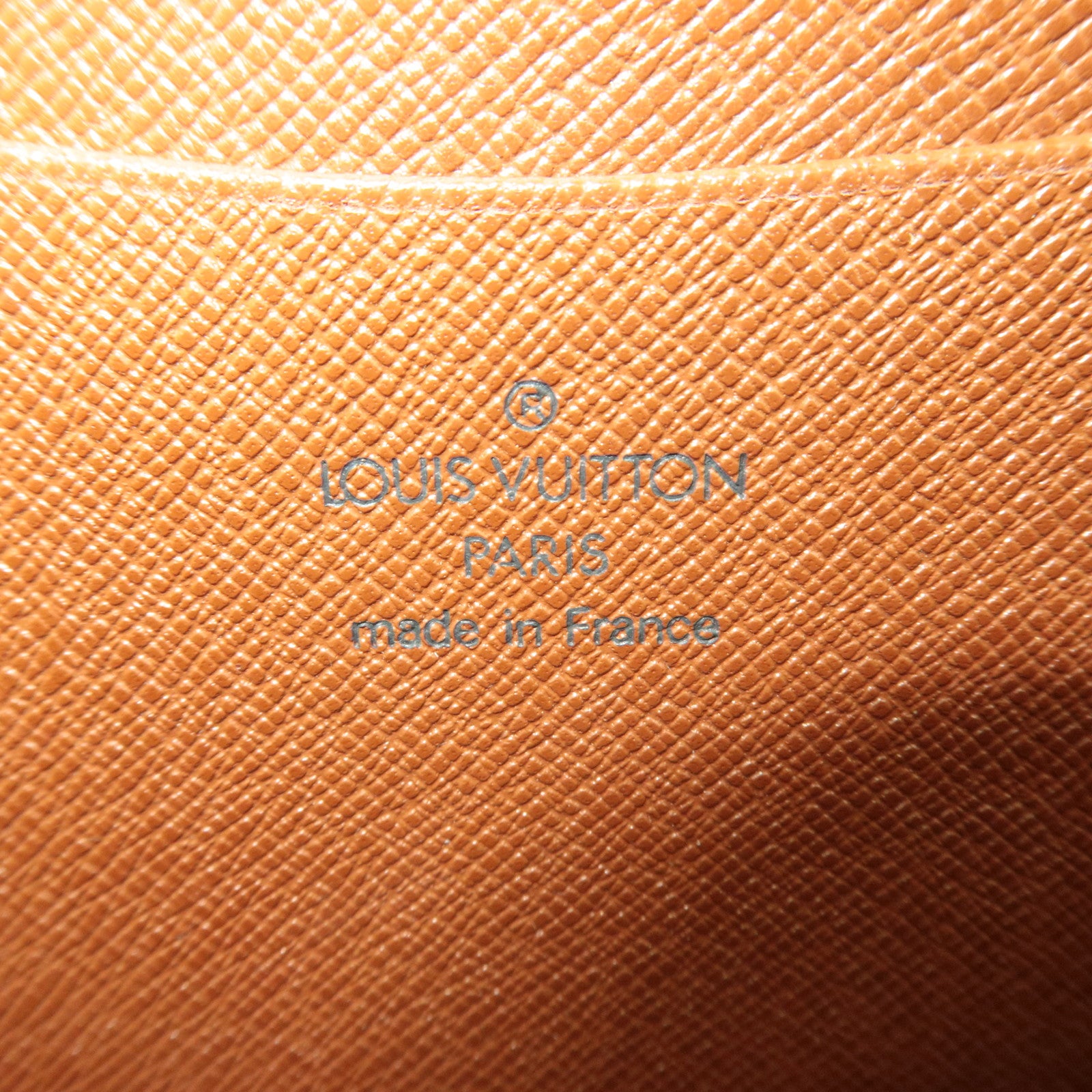 Louis Vuitton Monogram Porte Monnaie Zip Long Wallet M61727