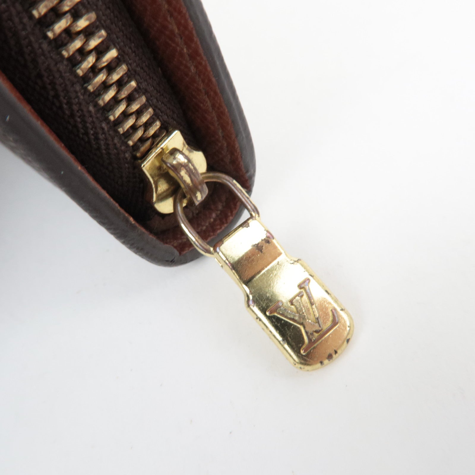 Louis Vuitton Monogram Porte Monnaie Zip Long Wallet M61727