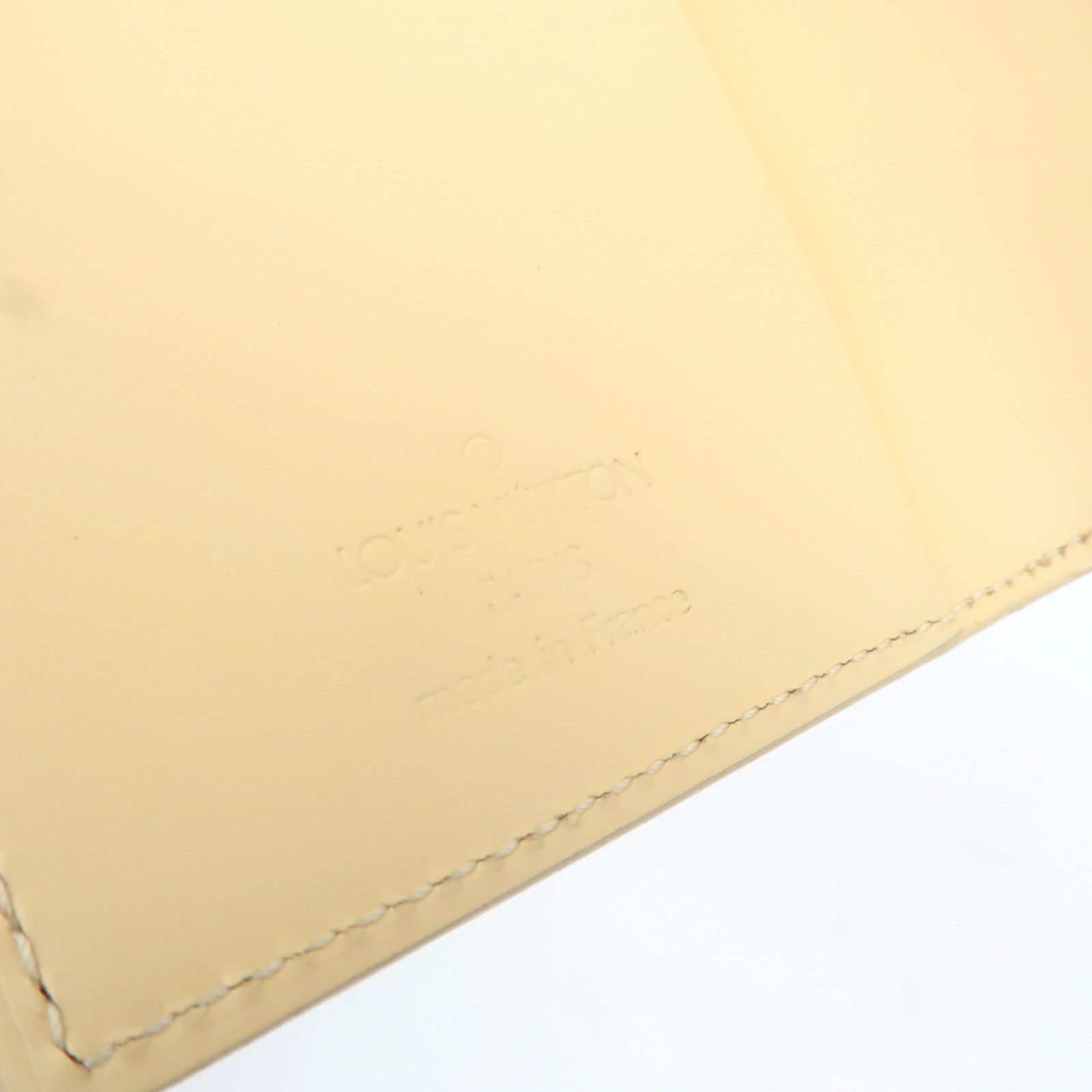 Louis Vuitton Epi Agenda Mini Planner Cover Vanille R2007