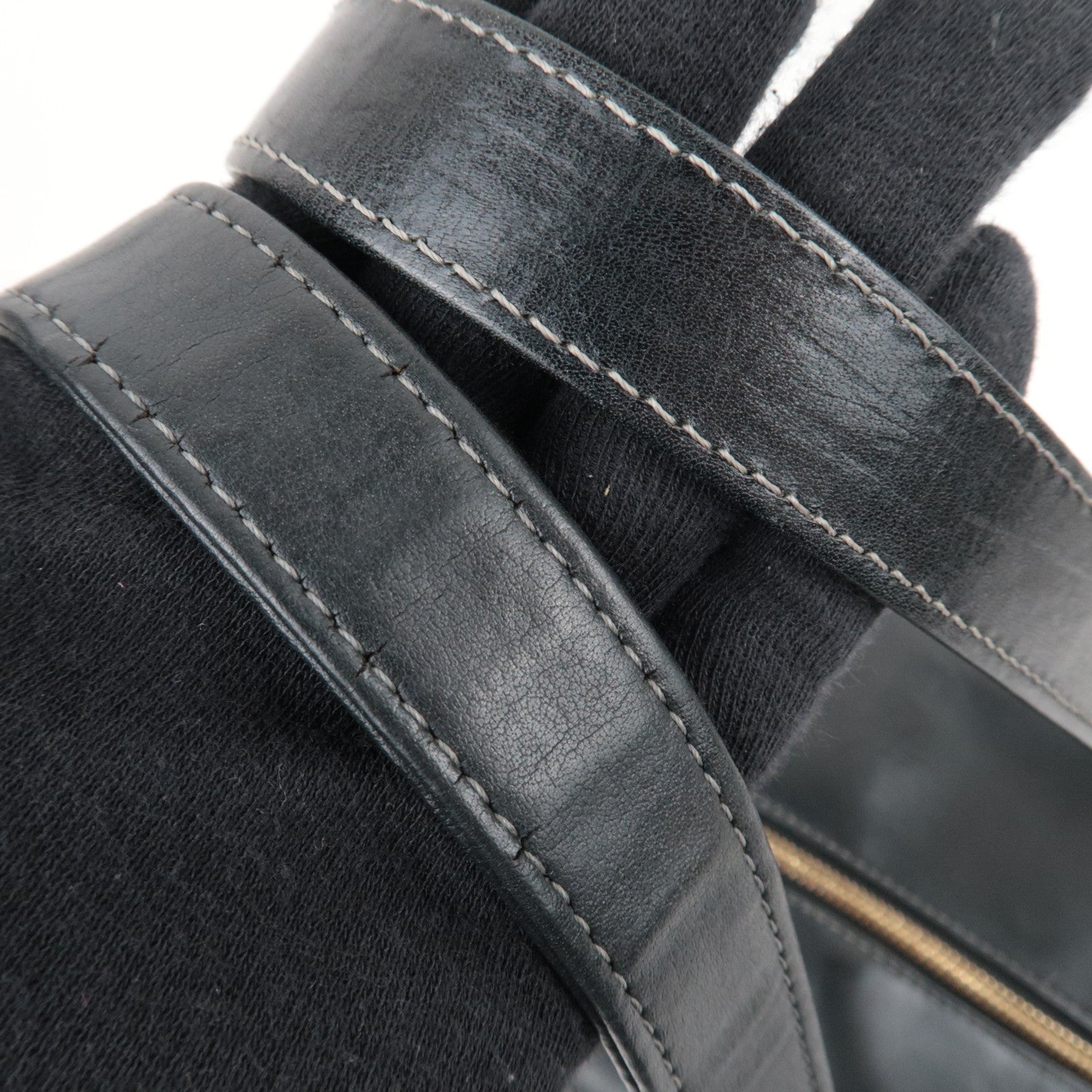 Chloe Ethel Leather Shoulder Bag Black