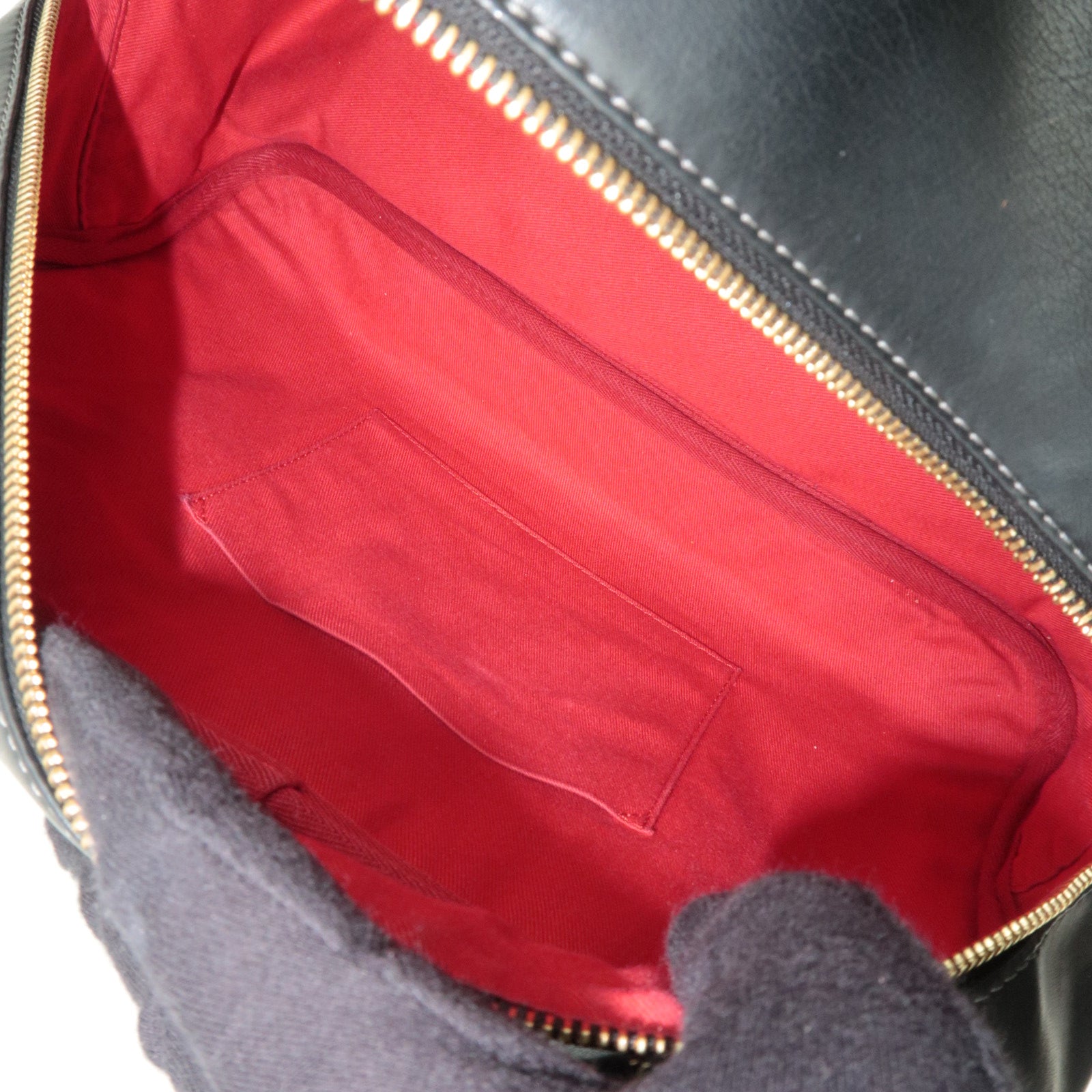 Chloe Ethel Leather Shoulder Bag Black