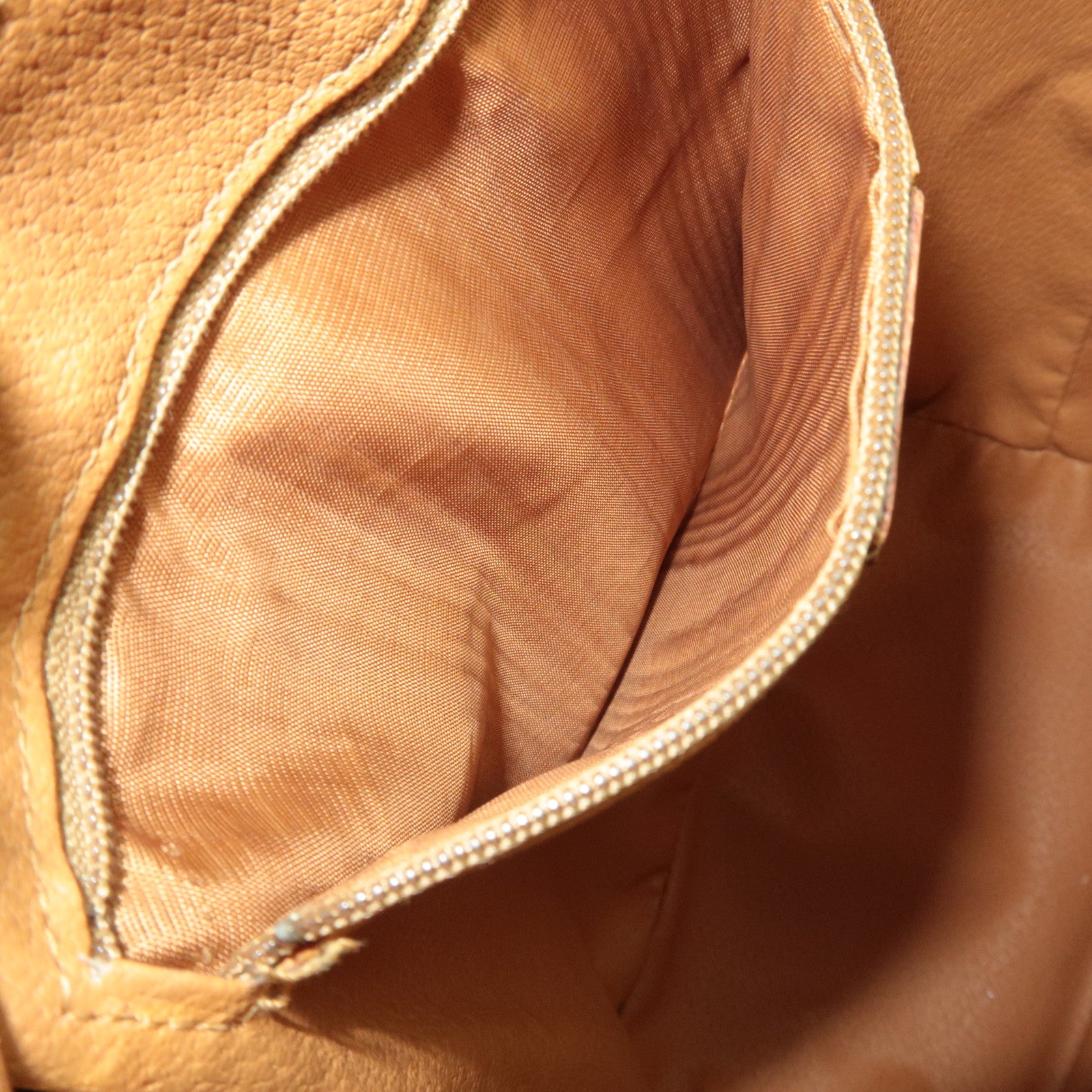 CELINE Macadam PVC Leather Backpack Brown