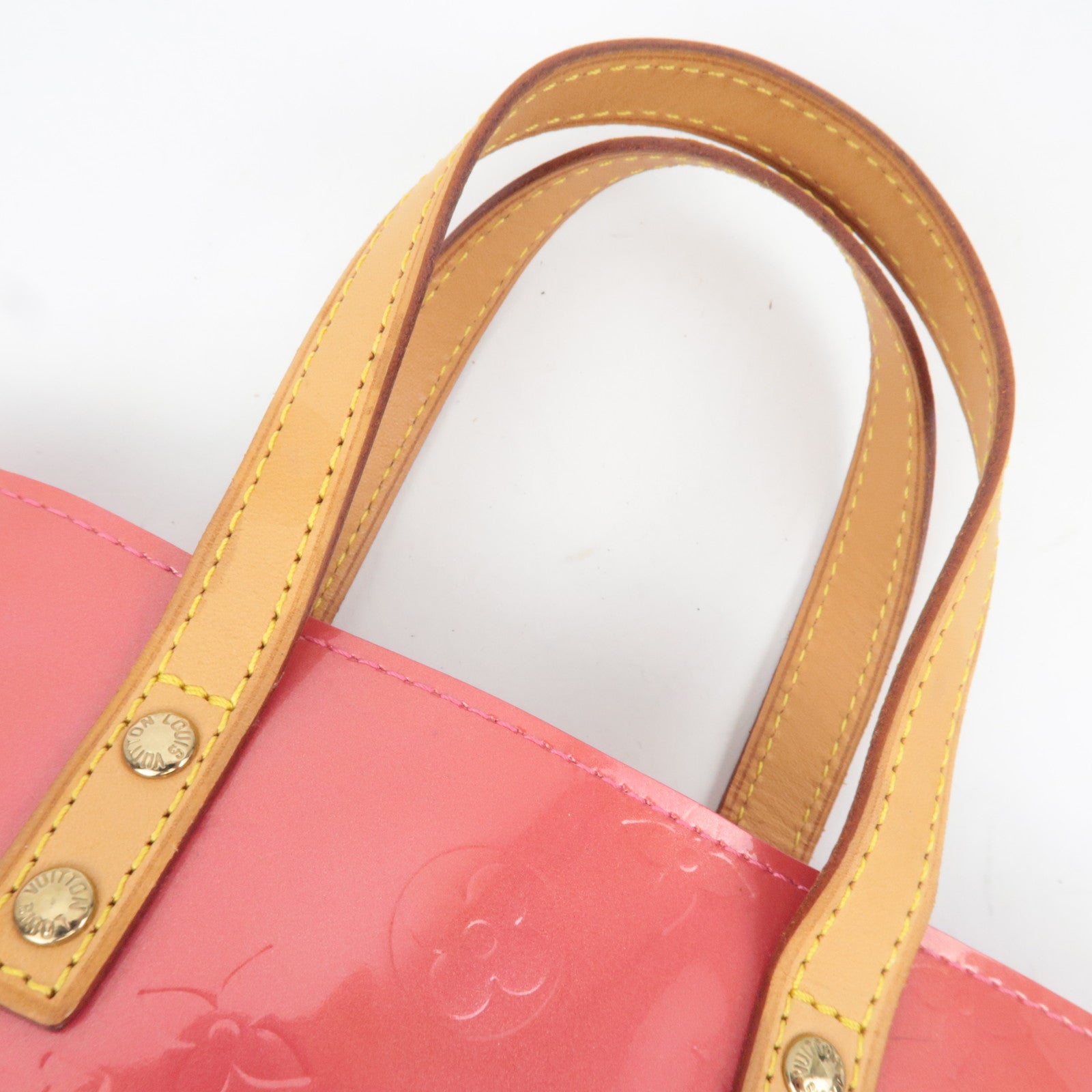 Louis Vuitton Monogram Vernis Reade PM Framboise M9132F