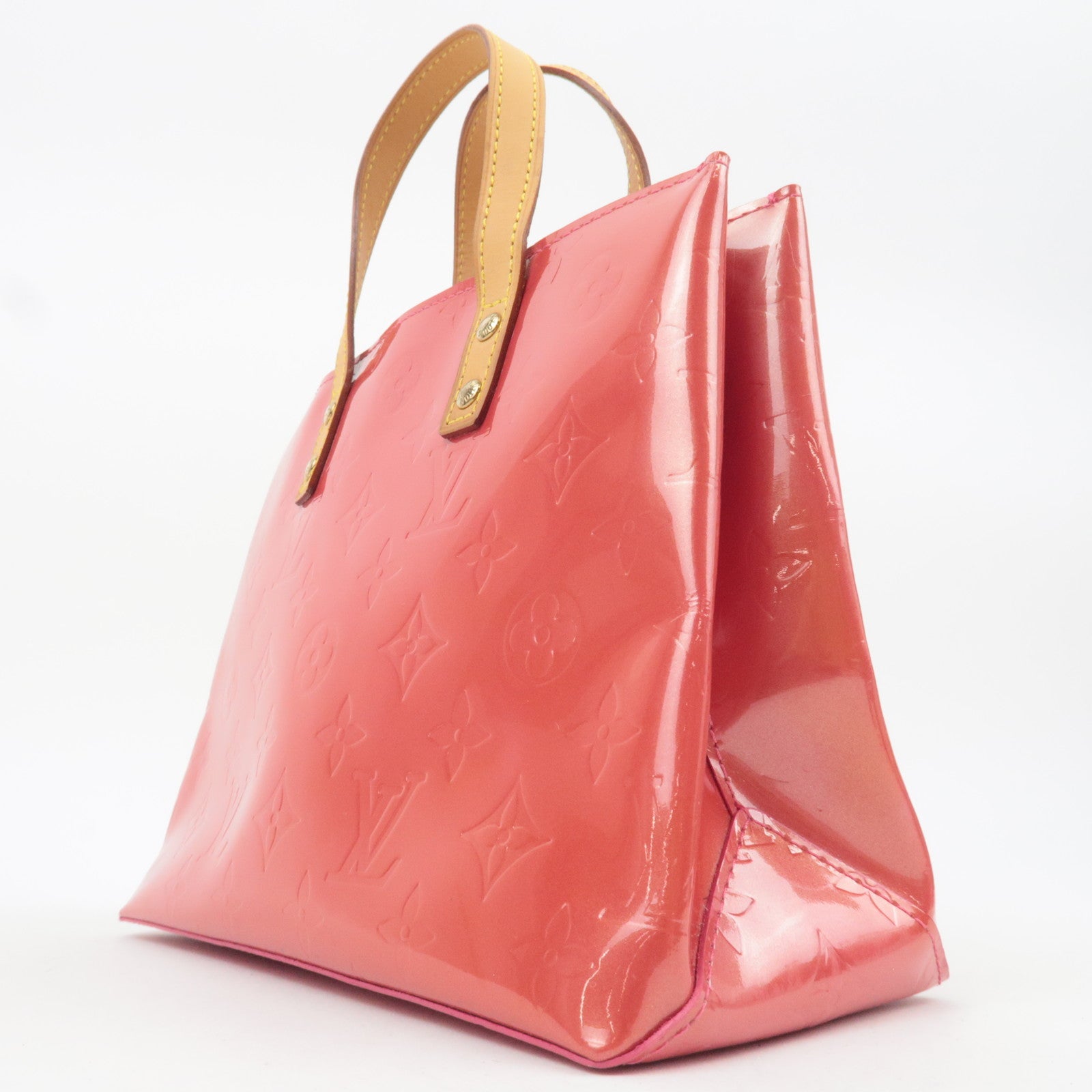 Louis Vuitton Monogram Vernis Reade PM Framboise M9132F