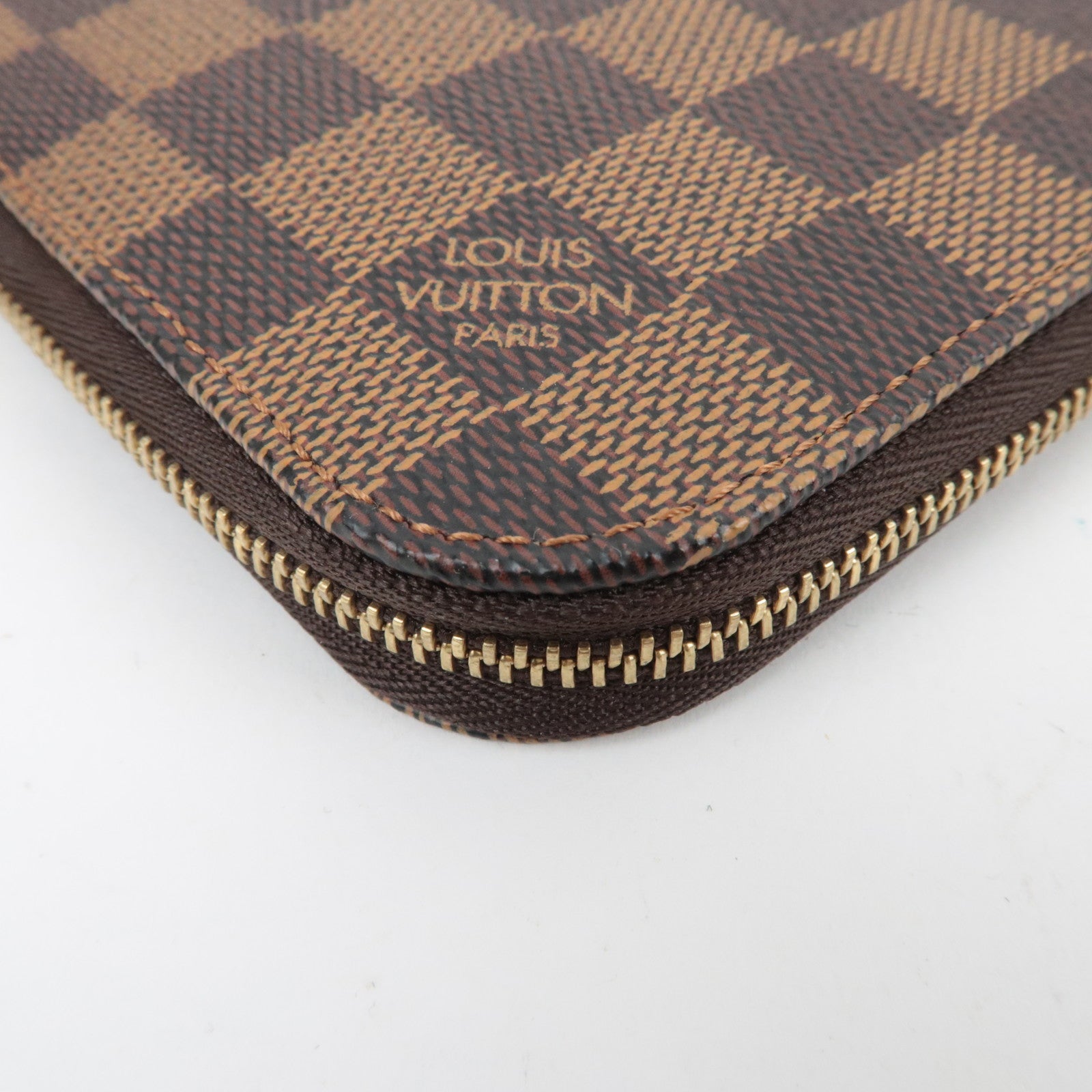 Louis Vuitton Damier Zippy Organizer Olaf Wallet N61723