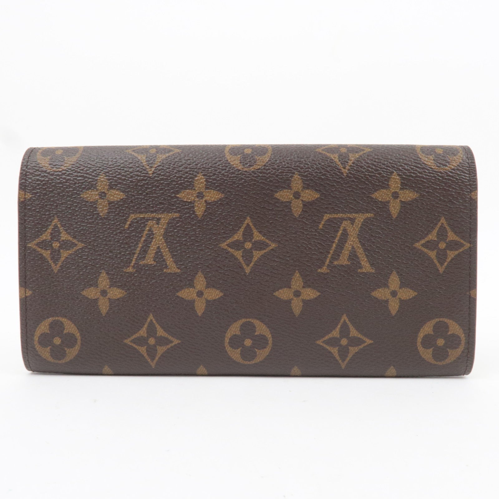 Louis Vuitton Monogram Portefeuille Emilie Long Wallet Rose Ballerine M61289