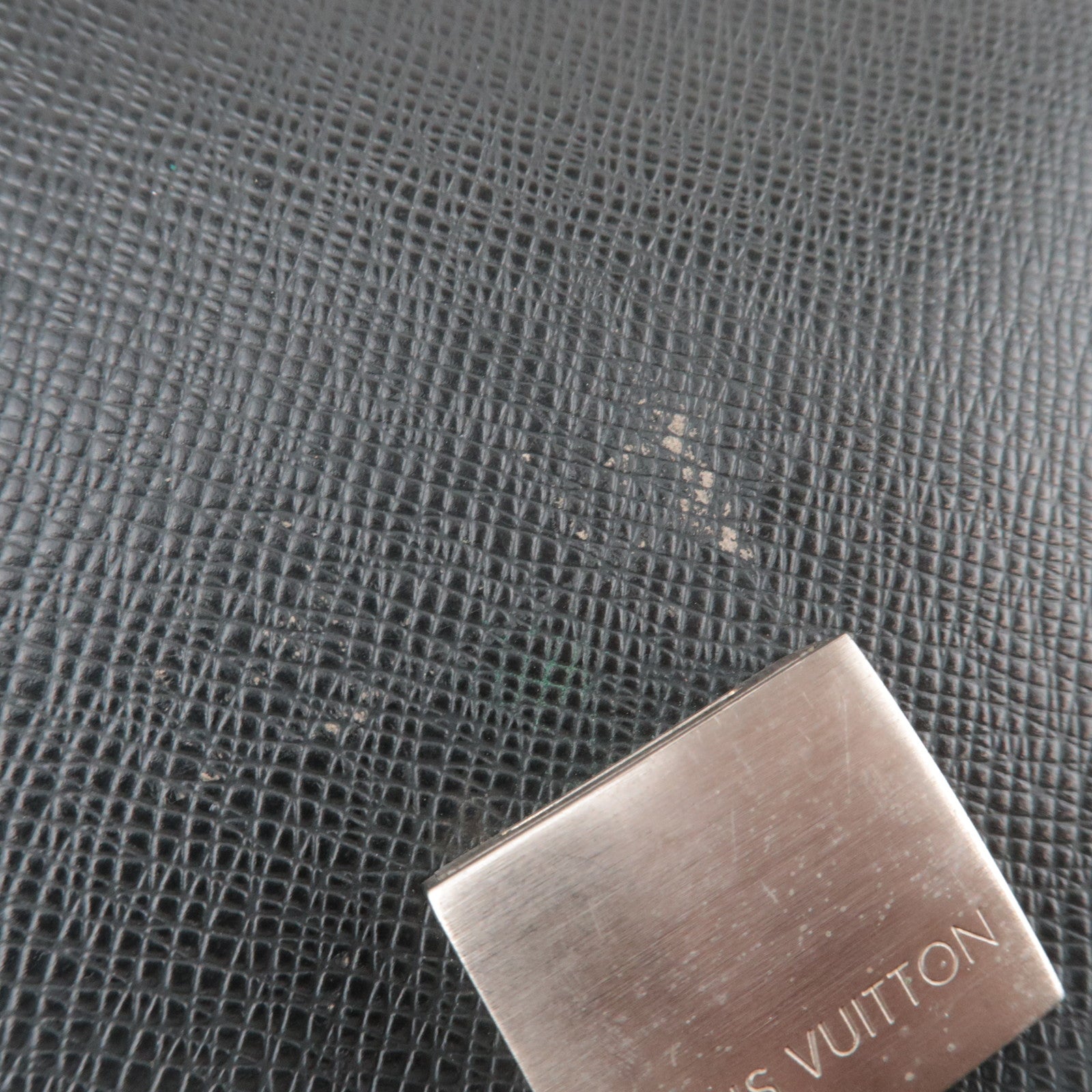 Louis Vuitton Taiga Selenga Clutch Bag Ardoise M30782