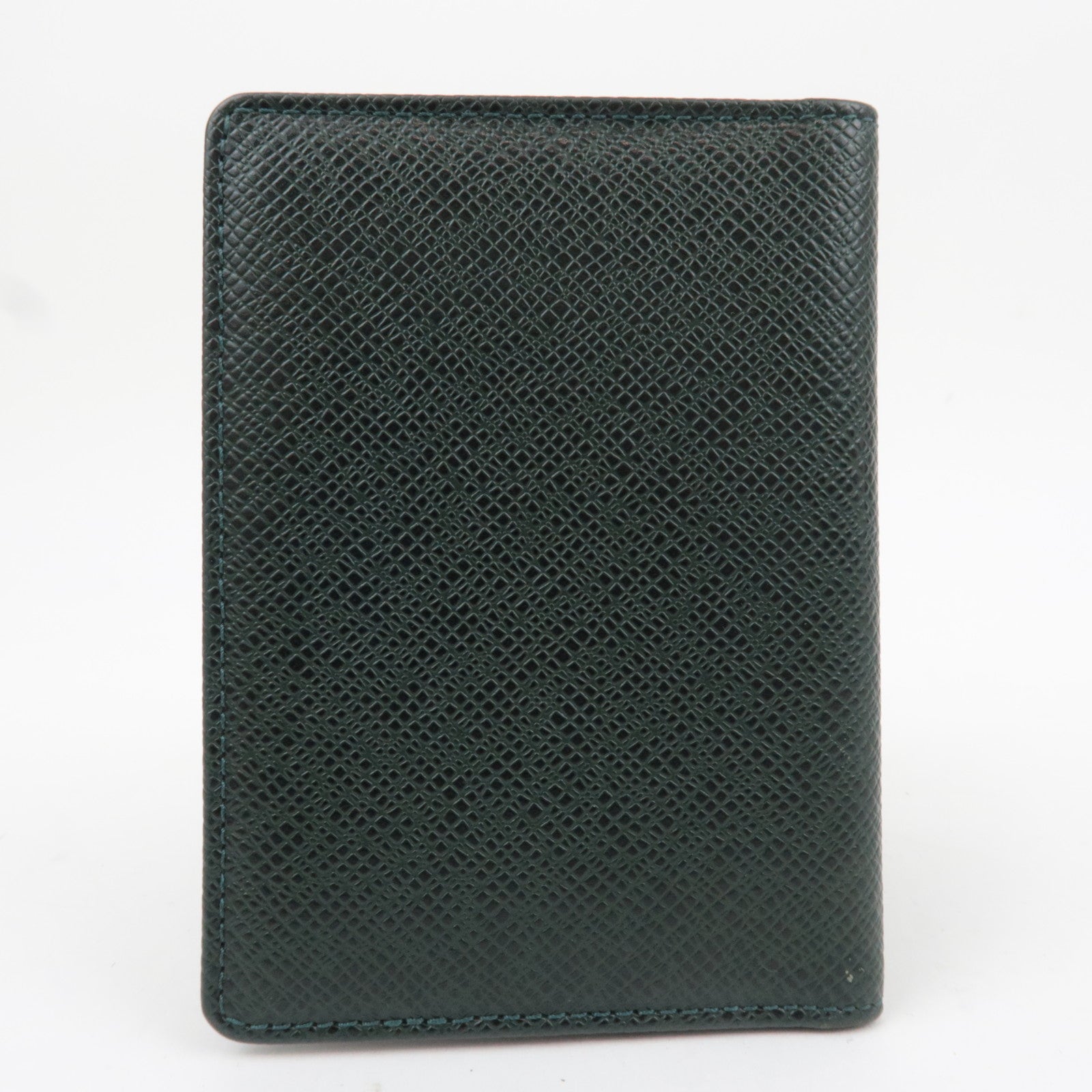 Louis Vuitton Taiga Porte 2 Carte Vertical Epicea M30494