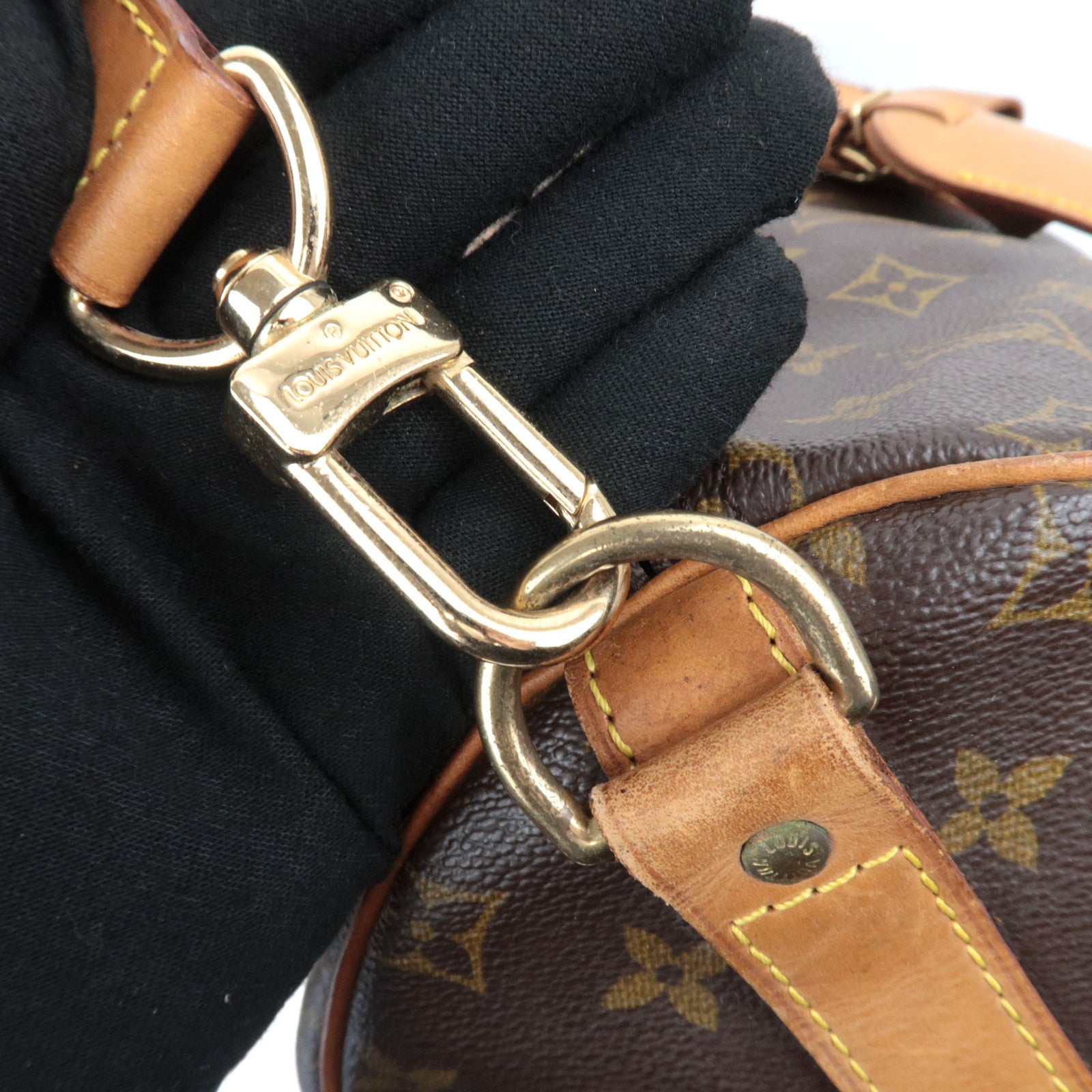 Louis Vuitton Monogram Keepall Bandouliere 55 Travel bag M41414