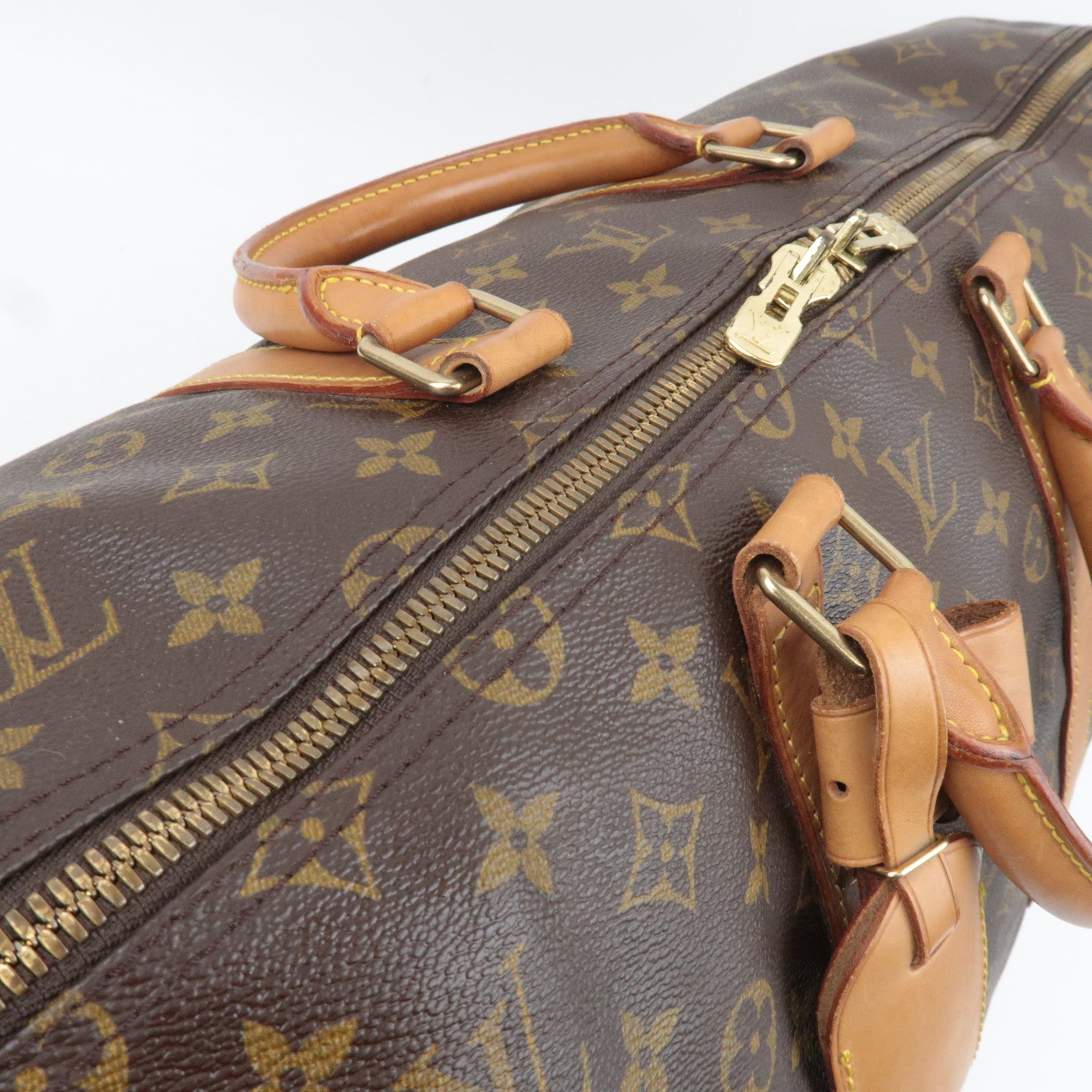 Louis Vuitton Monogram Keepall Bandouliere 55 Travel bag M41414