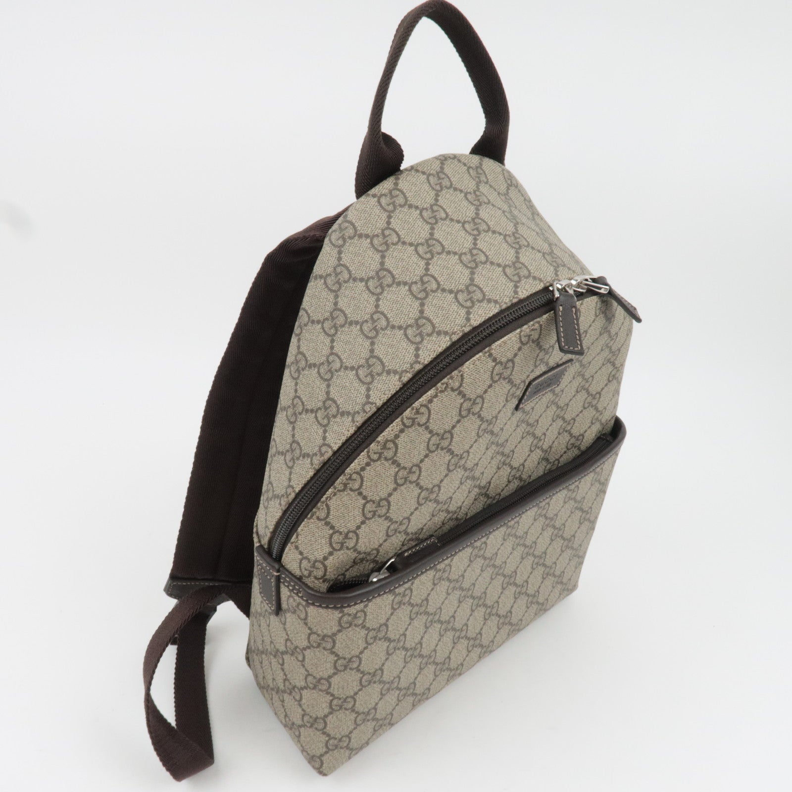 GUCCI Children's GG Supreme Backpack Beige 271327