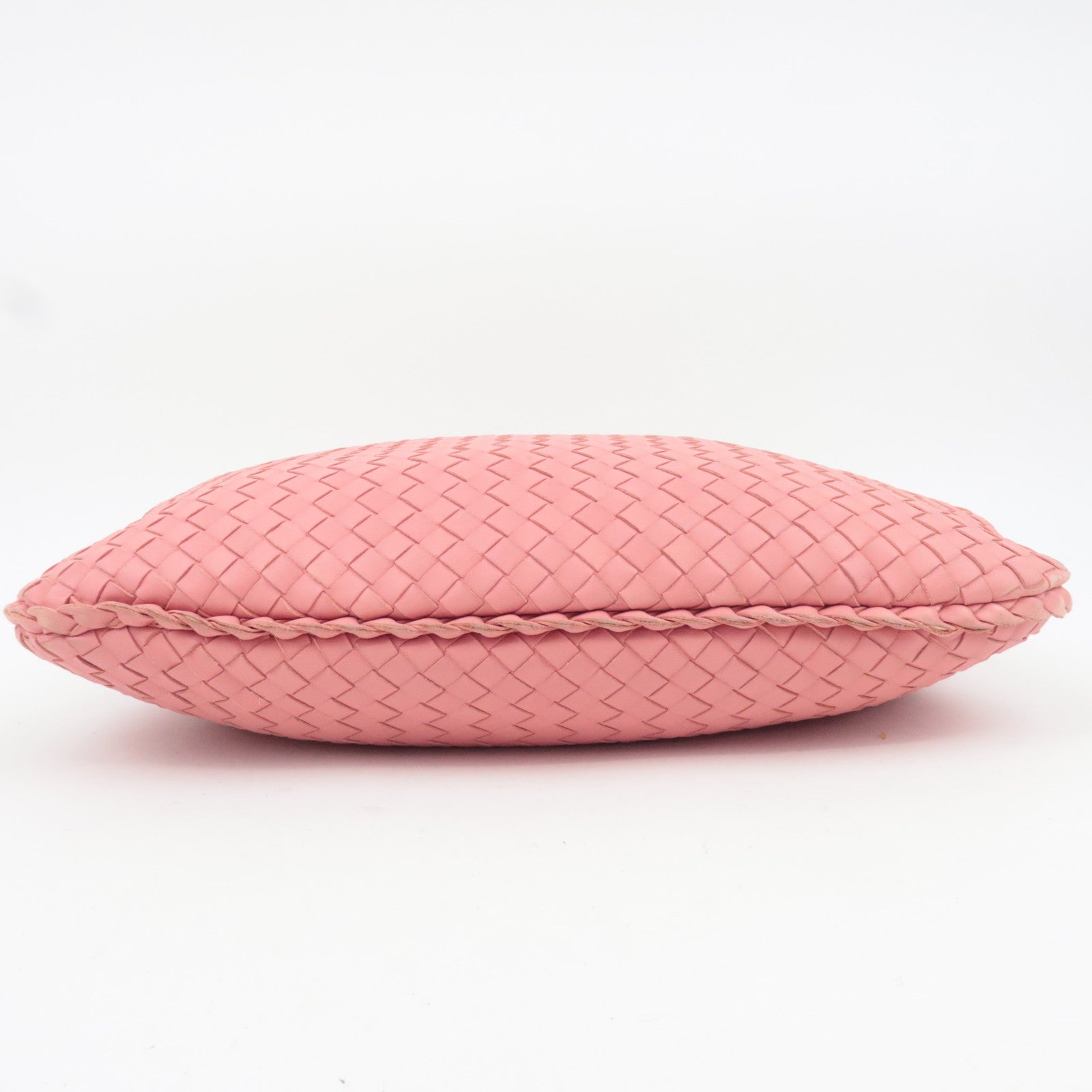 BOTTEGA VENETA Intrecciato Leather Hobo Bag Pink 115653
