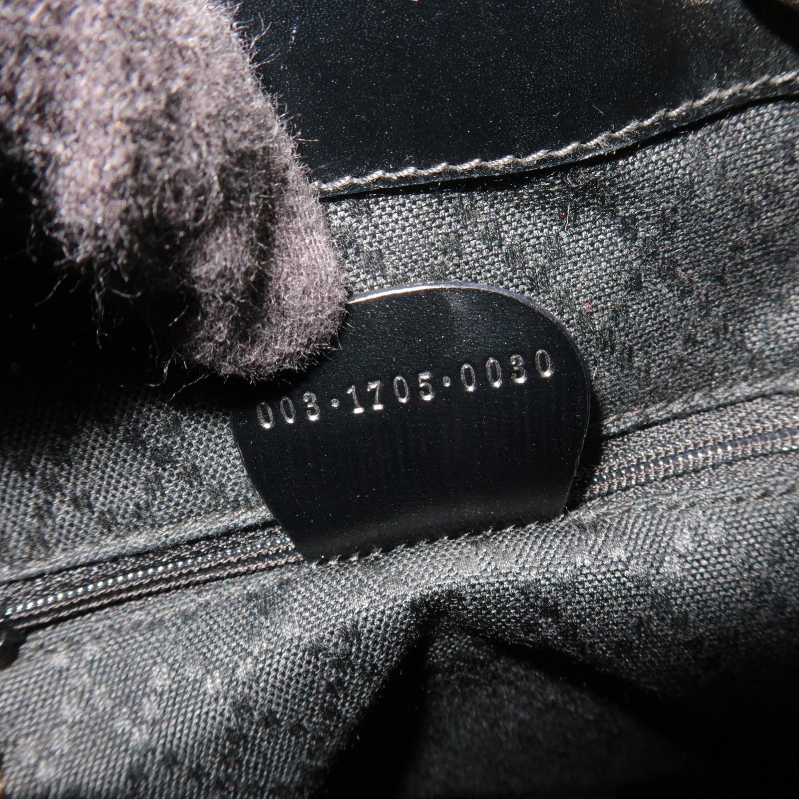 GUCCI Bamboo Mini Patent Backpack Black 003.1705