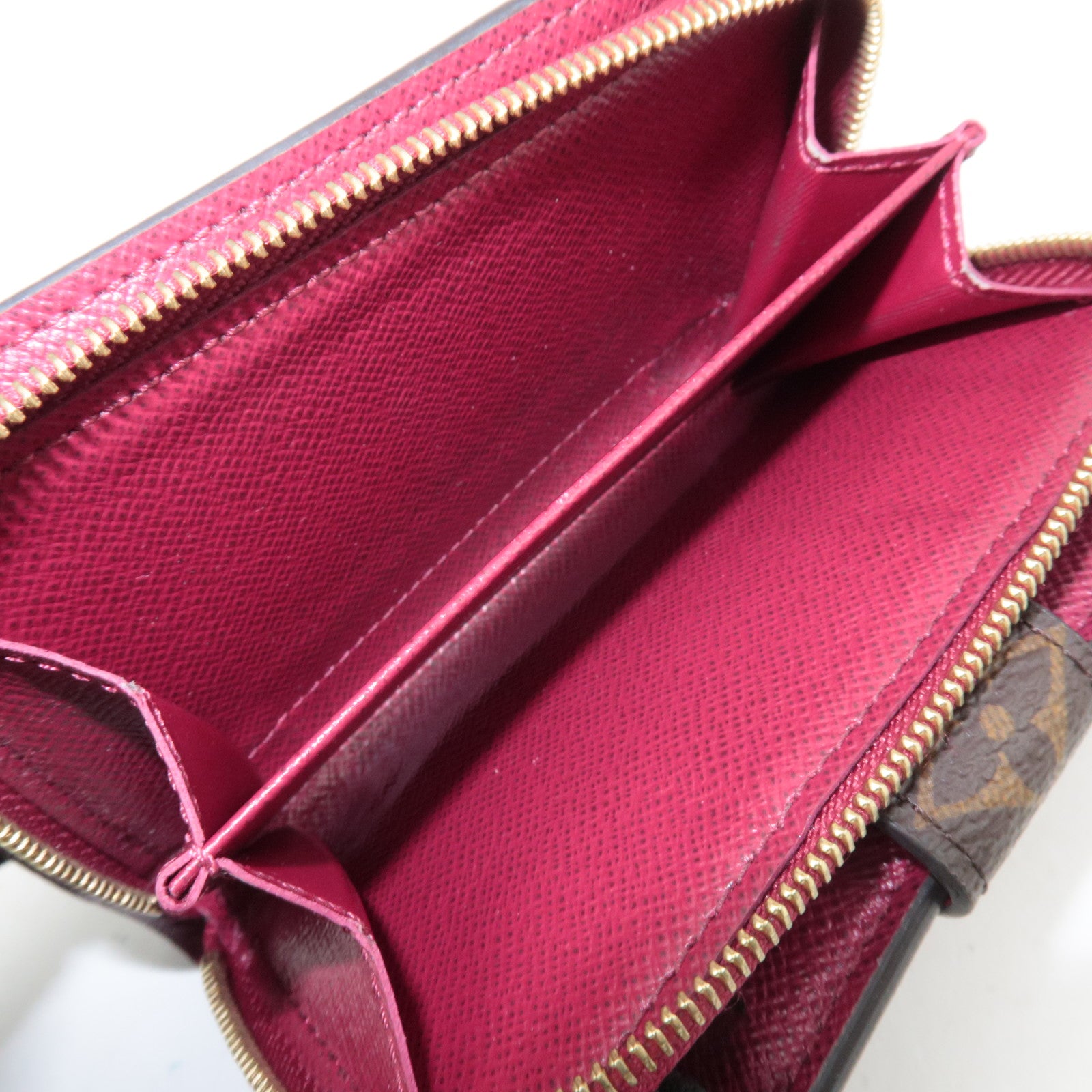 Louis Vuitton Monogram Portefeuille Juliette Wallet Fuchsia M69433