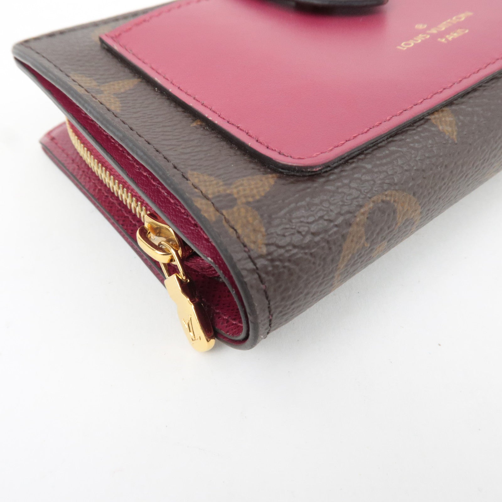 Louis Vuitton Monogram Portefeuille Juliette Wallet Fuchsia M69433
