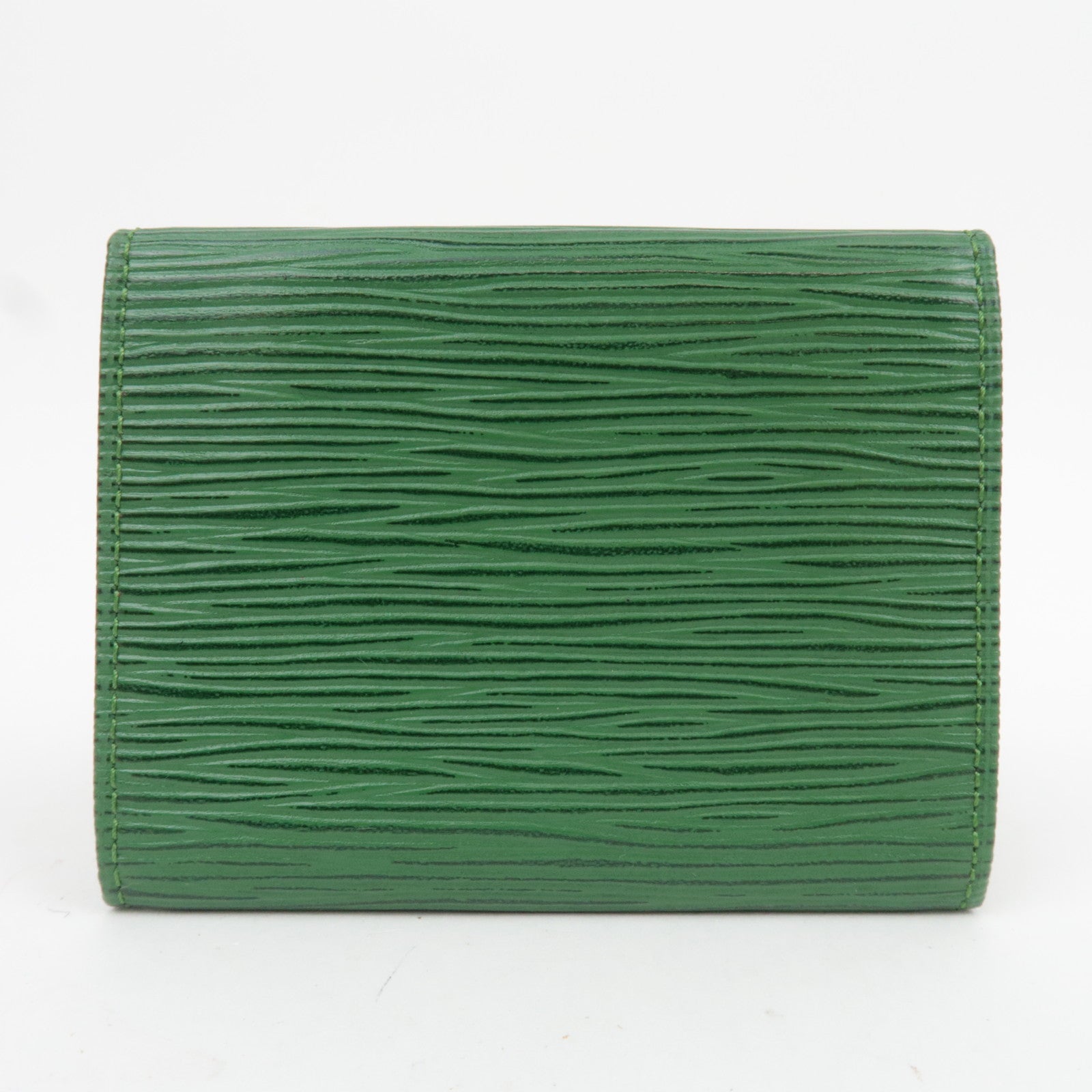 Louis Vuitton Epi Porte Monnaie Simple Card Case Borneo Green M63414