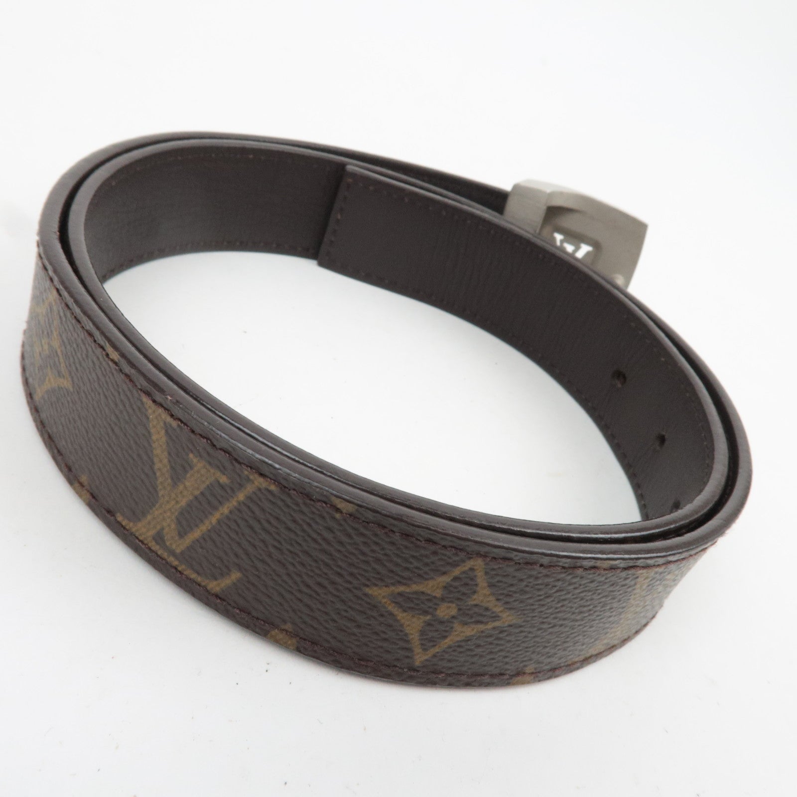 Louis Vuitton Monogram Ceinture LV Cut Belt 80/32 M6888