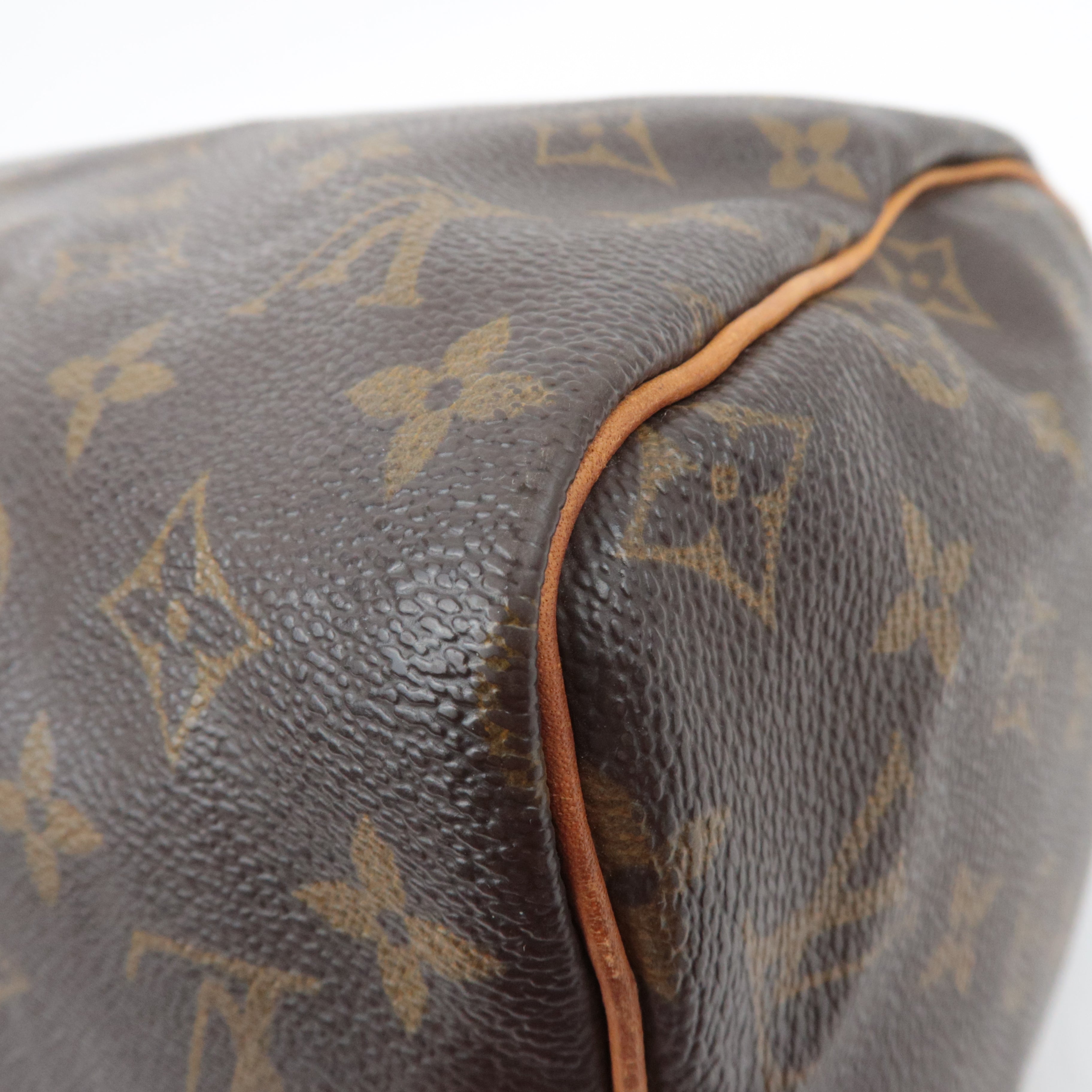 Louis Vuitton Monogram Speedy 30 Handbag M41526