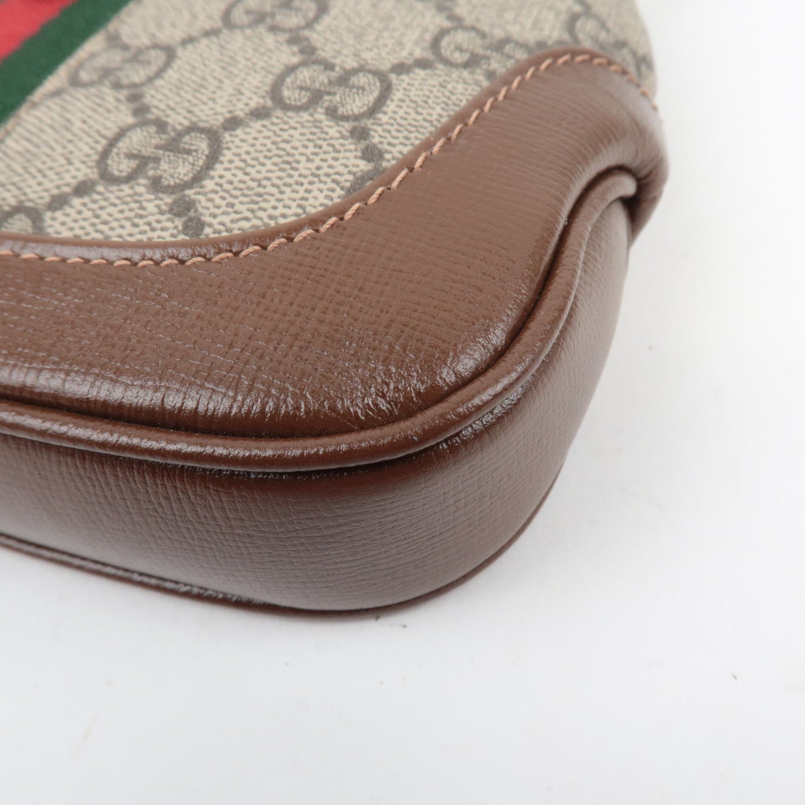 GUCCI Jackie 1961 Mini 2Way Handbag Beige Brown 637092