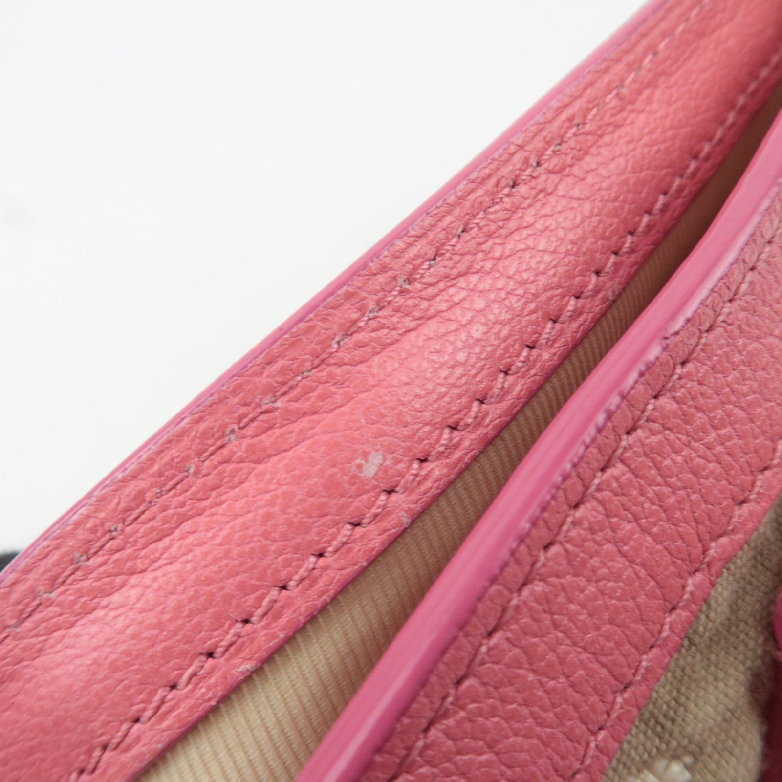 Louis Vuitton Monogram Sabia Cabas MM Handbag Rose M93496