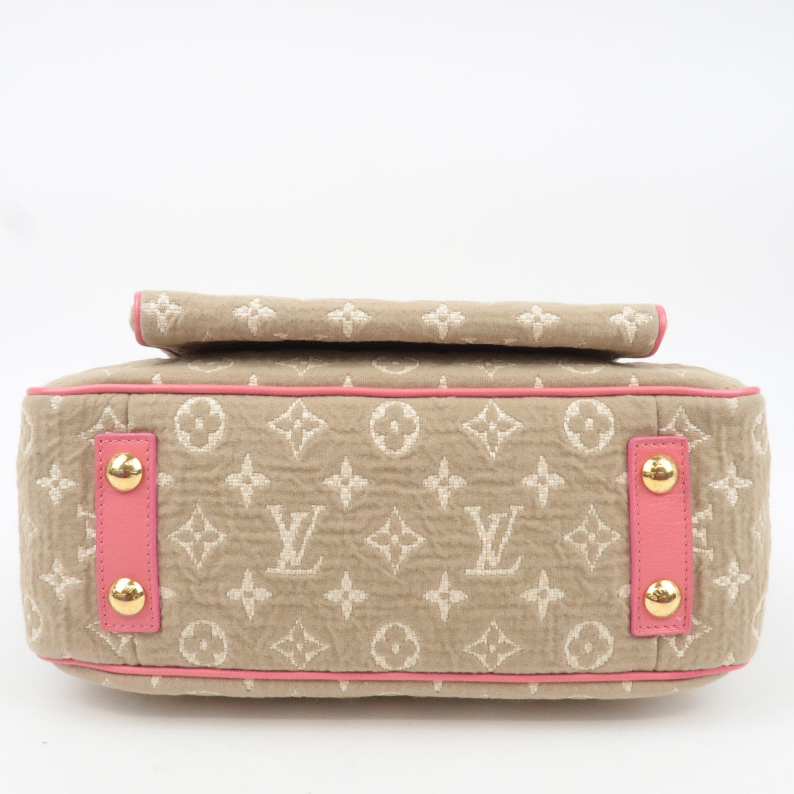 Louis Vuitton Monogram Sabia Cabas MM Handbag Rose M93496