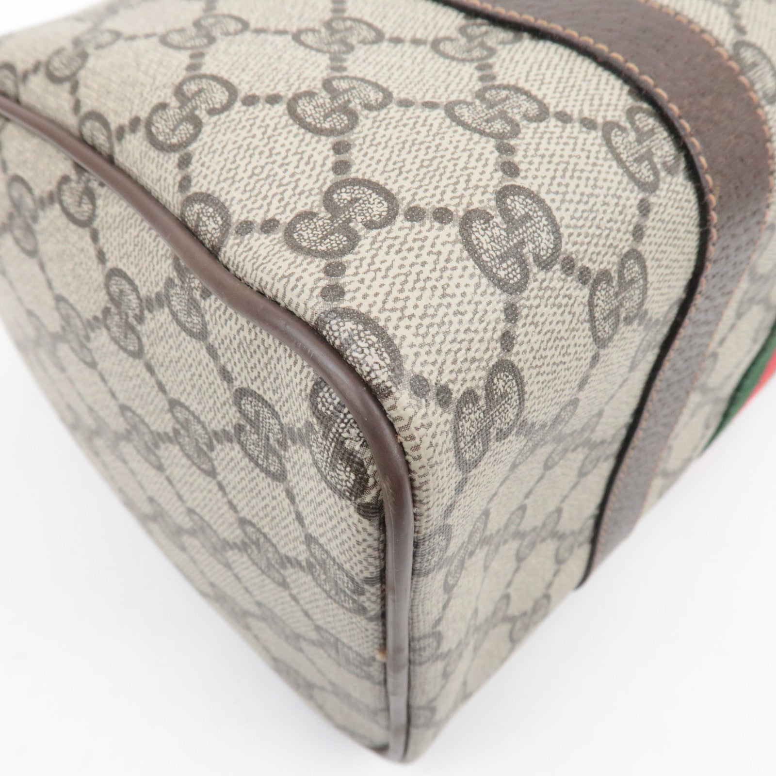 GUCCI Old Gucci Sherry Boston Bag 20.001.301