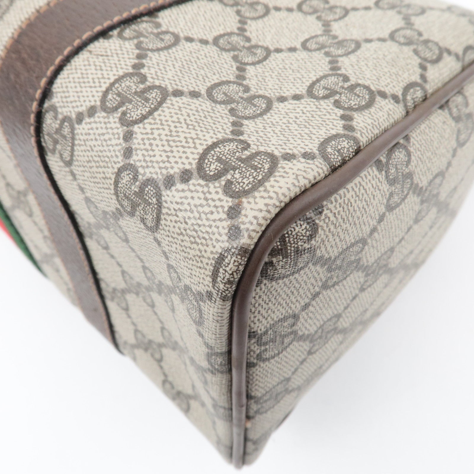 GUCCI Old Gucci Sherry Boston Bag 20.001.301