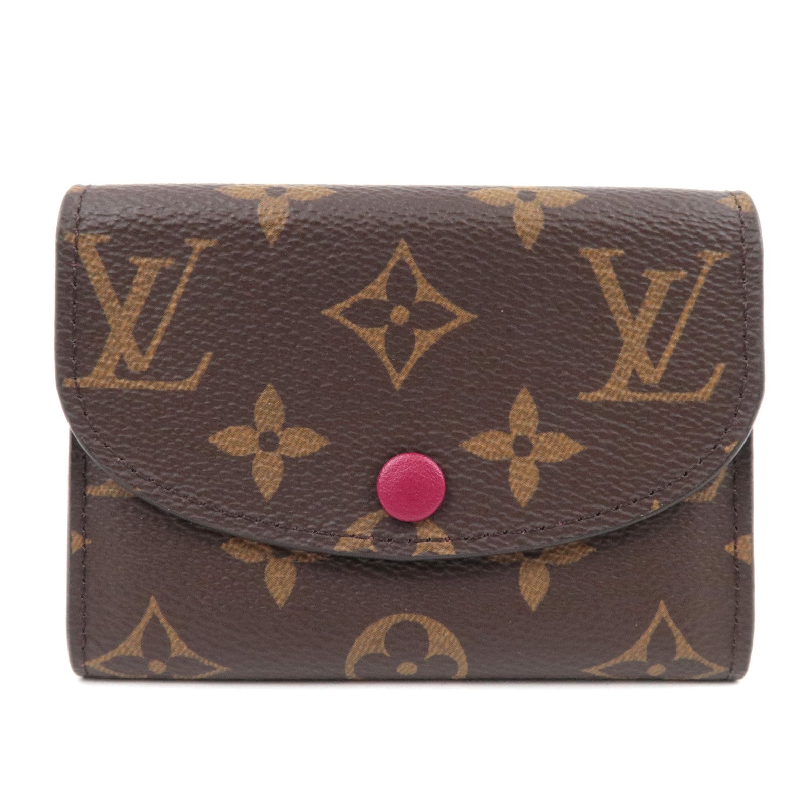 Louis Vuitton Monogram Porte Monnaie Rosali Wallet Fuchsia M4193987612
