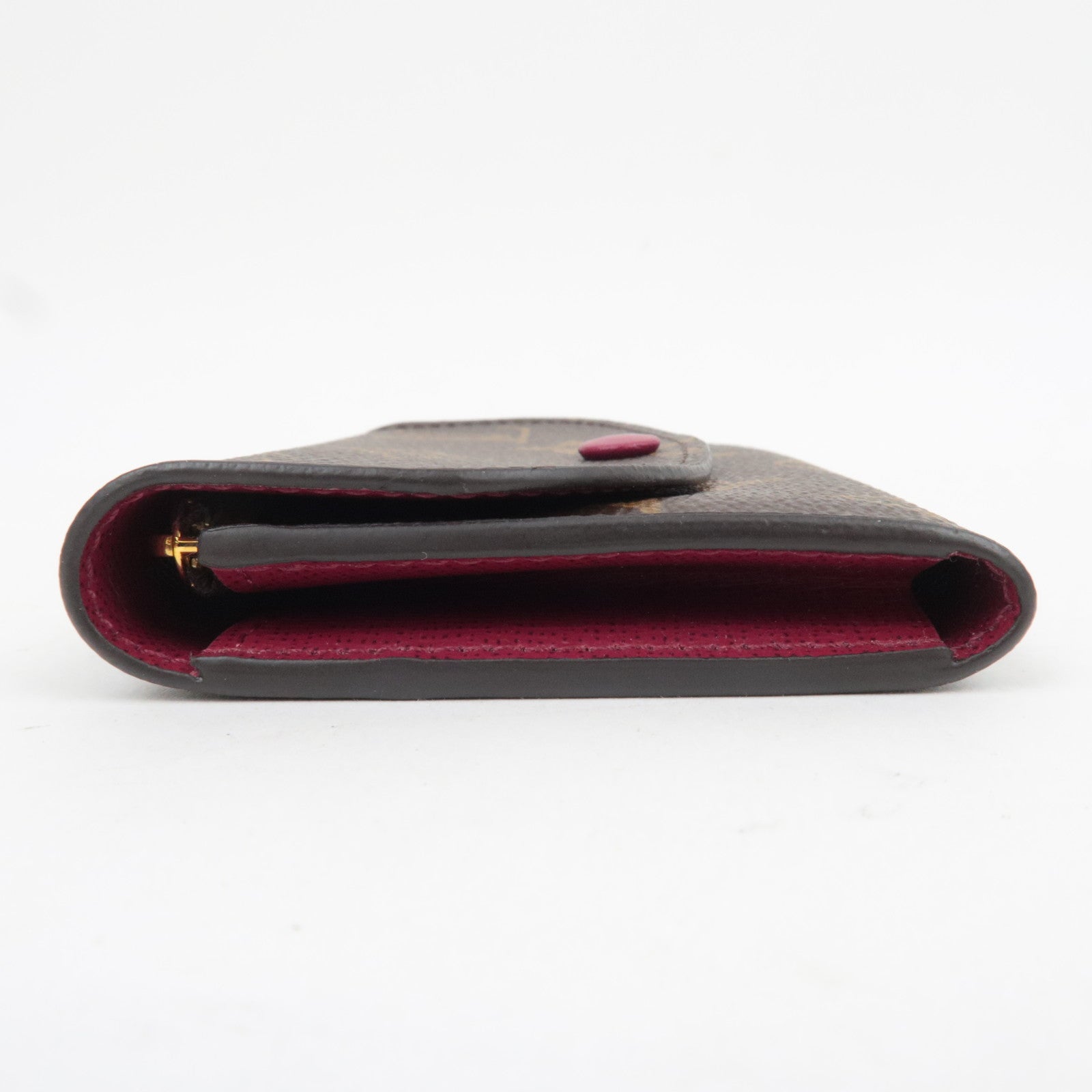 Louis Vuitton Monogram Porte Monnaie Rosali Wallet Fuchsia M41939