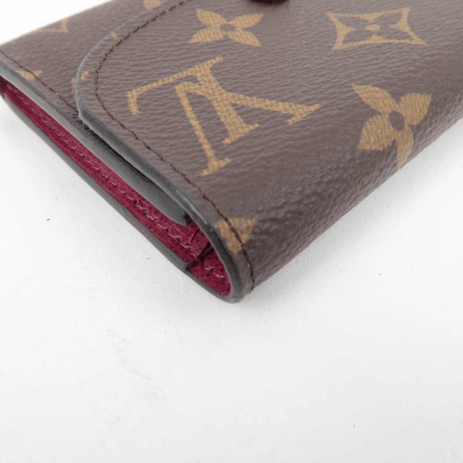 Louis Vuitton Monogram Porte Monnaie Rosali Wallet Fuchsia M41939