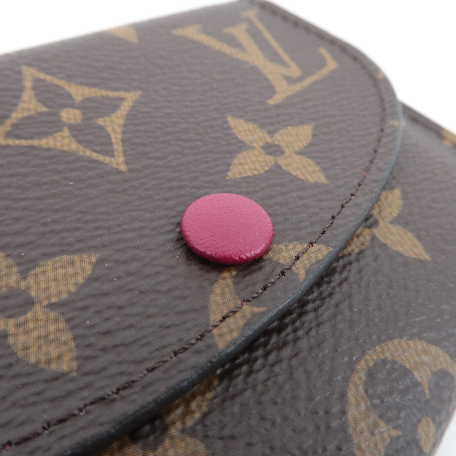 Louis Vuitton Monogram Porte Monnaie Rosali Wallet Fuchsia M41939