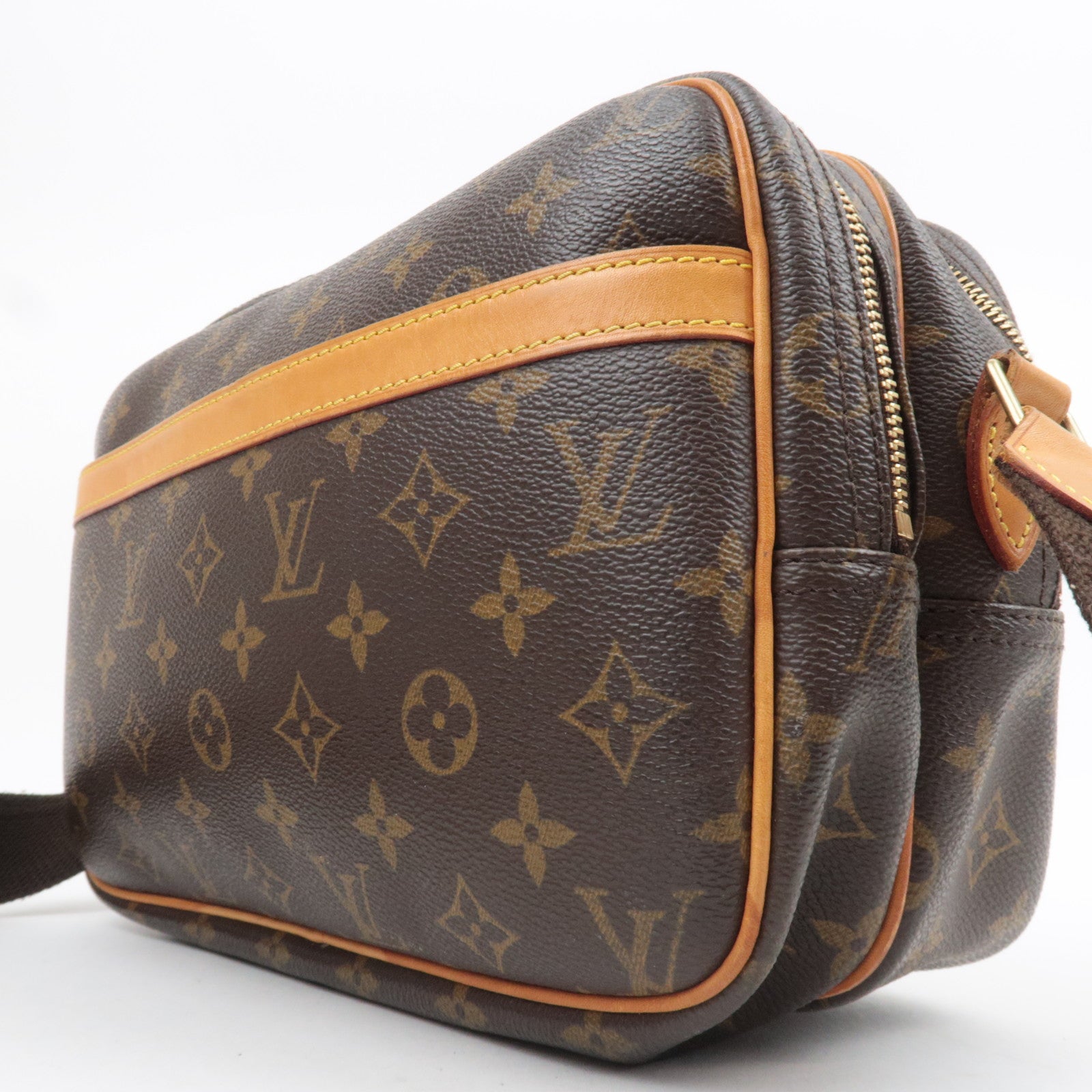 Louis Vuitton Monogram Reporter PM Shoulder Bag M45254