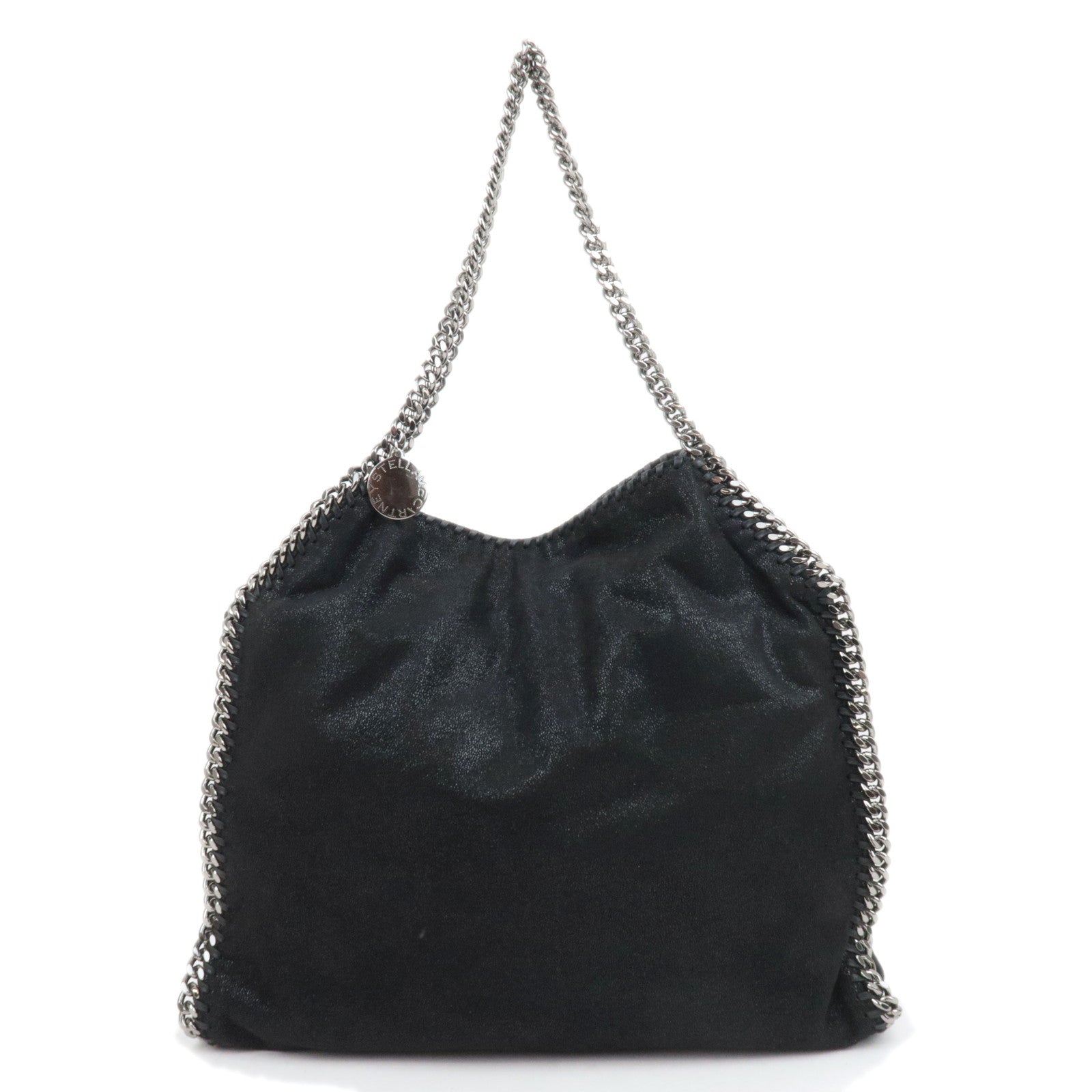 Stella Mccartney Falabella Large Chain Shoulder Bag Black 87652