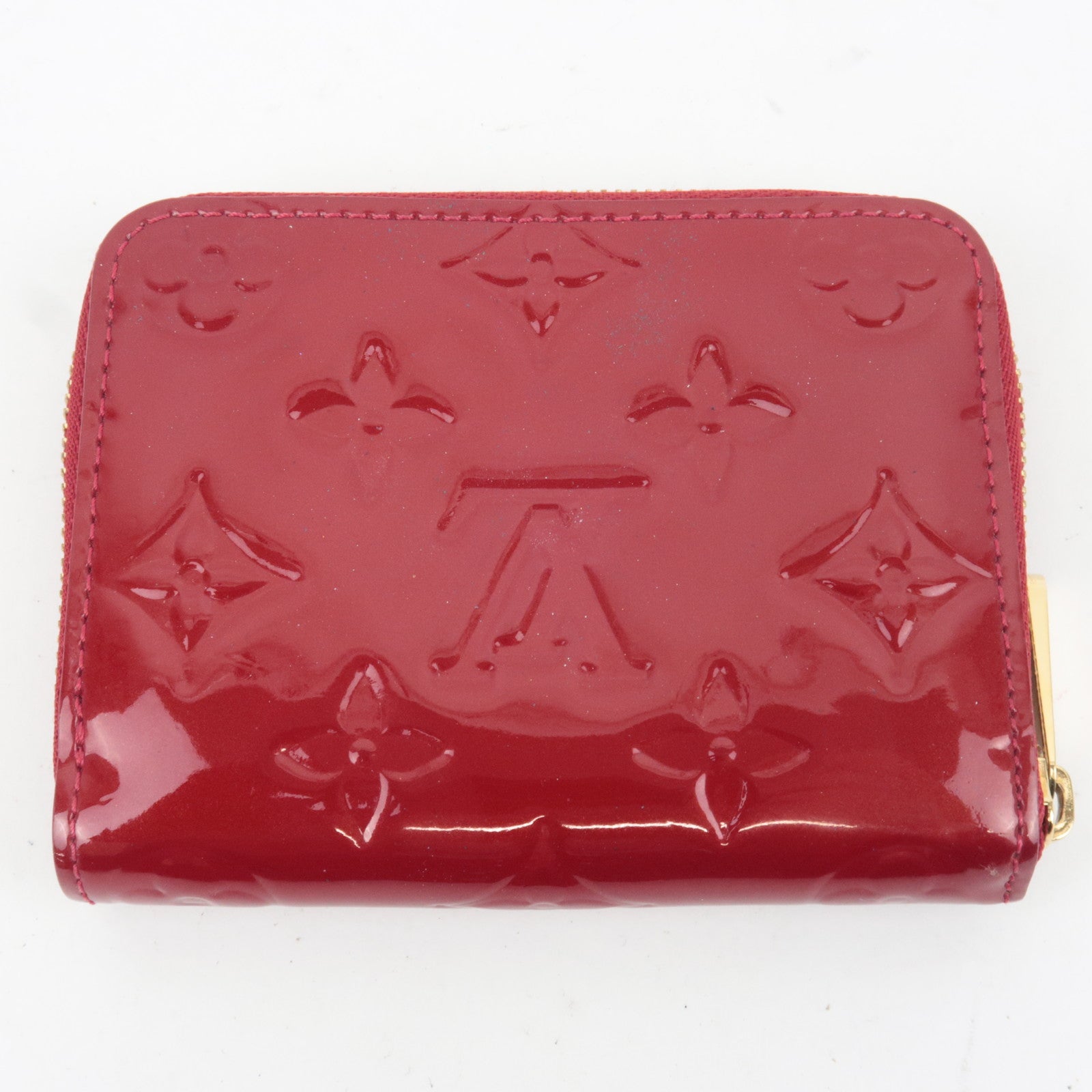 Louis Vuitton Monogram Vernis Zippy Coin Purse Pomme D'Amour M93608