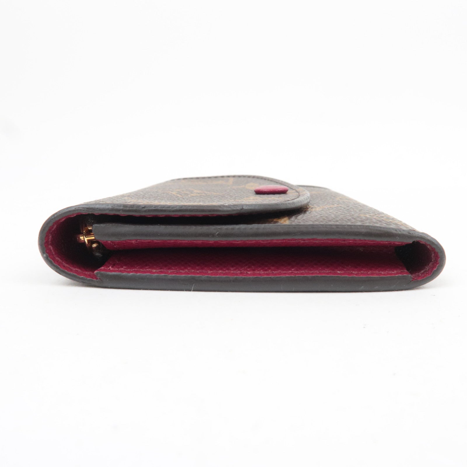 Louis Vuitton Monogram Porte Monnaie Rosali Wallet Fuchsia M41939