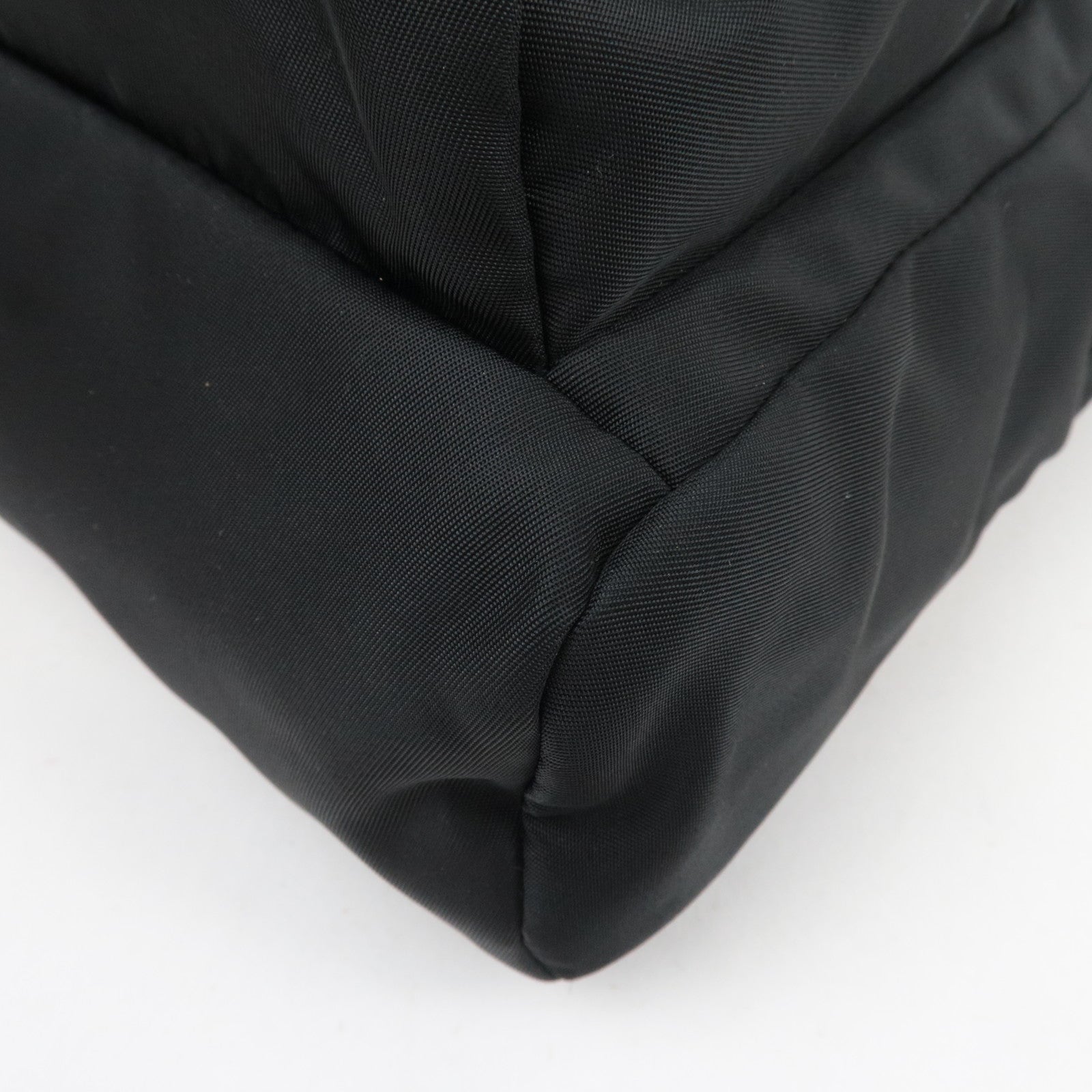 PRADA Nylon Shoulder Bag Body Bag Black 2VZ013