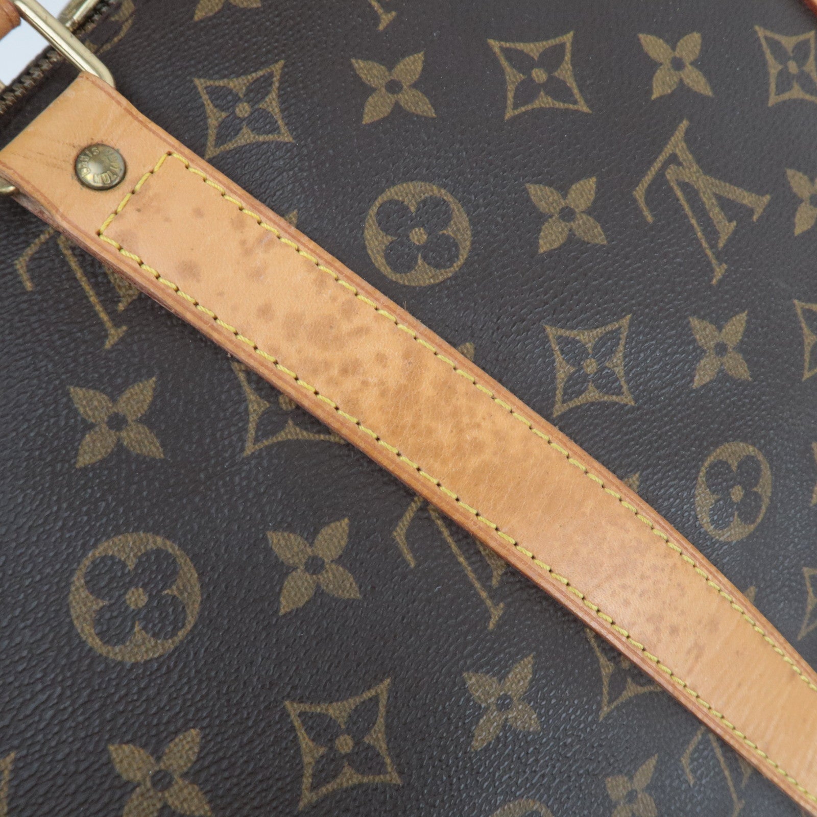 Louis Vuitton Monogram Keepall Bandouliere 55 Travel bag M41414 *Strap
